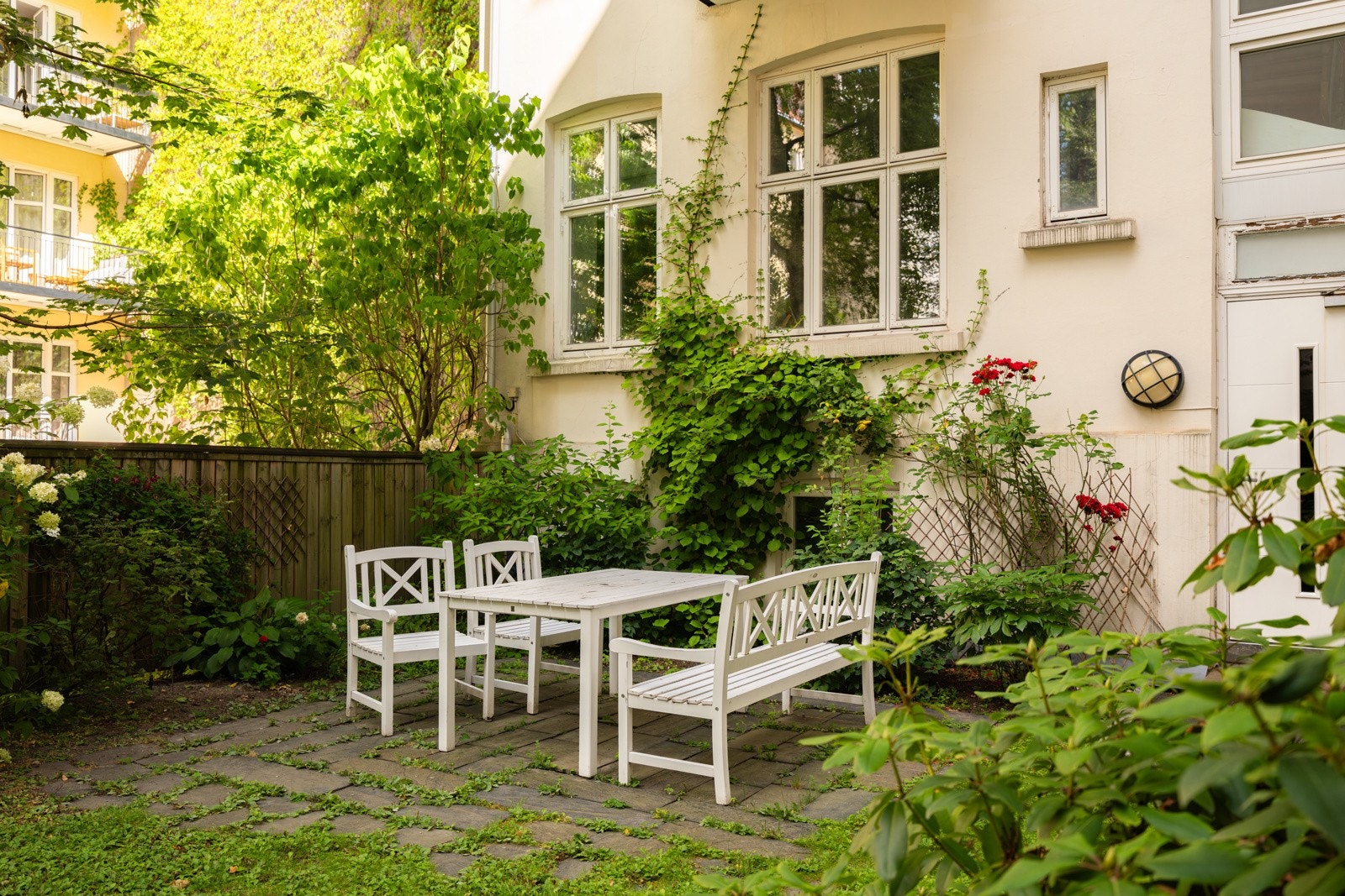 Sameiet har også en koselig bakgård. Galleribilde