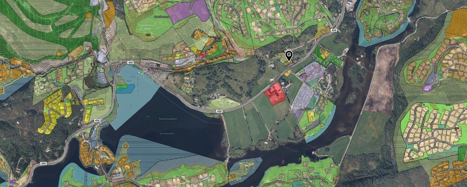 Plassering av Brekkebu Galleribilde