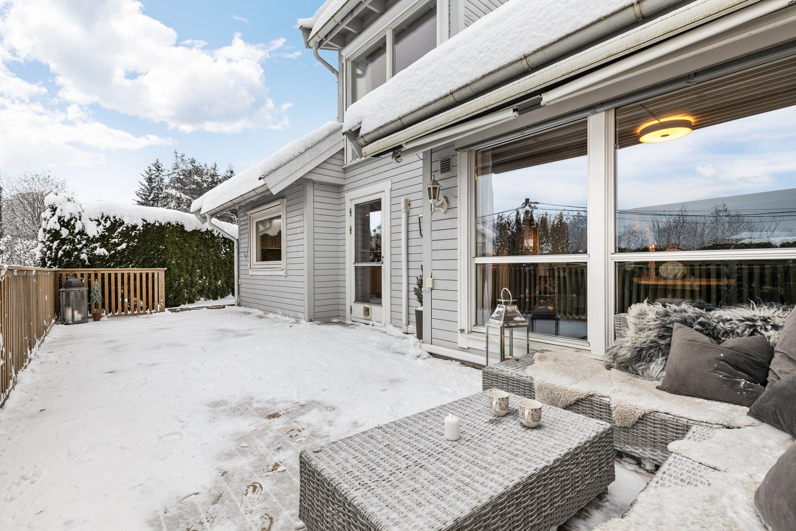 Det er bygget nye terrasseplattinger i 2024/2025. Galleribilde