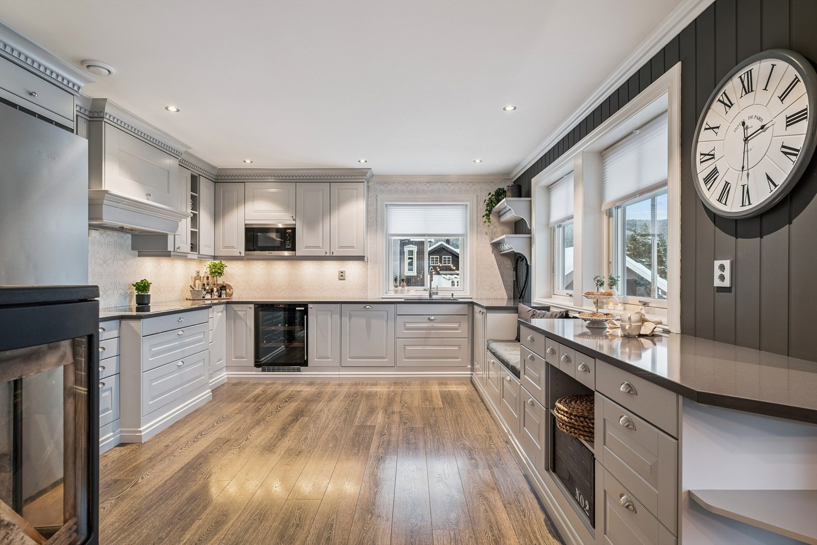 Boligen har norsk kvalitetskjøkken fra Sigdal (Herregaardskjøkken) Galleribilde