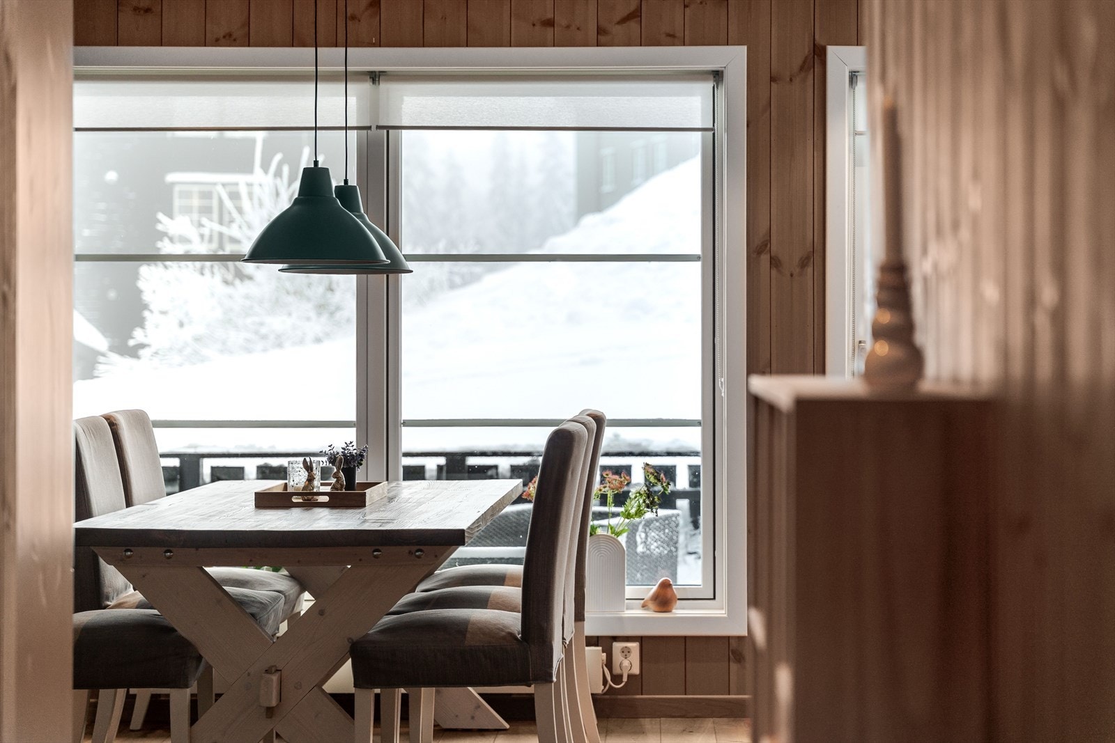 Leiligheten har balansert ventilasjon med varmegjenvinner som sørger for et sunt og godt inneklima. Galleribilde