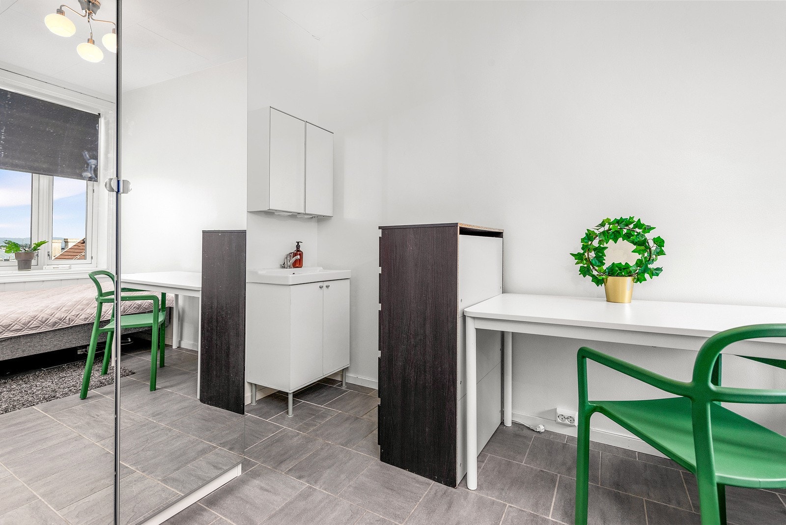 En smart planløsning sikrer privatliv for hver enkelt beboer. Galleribilde