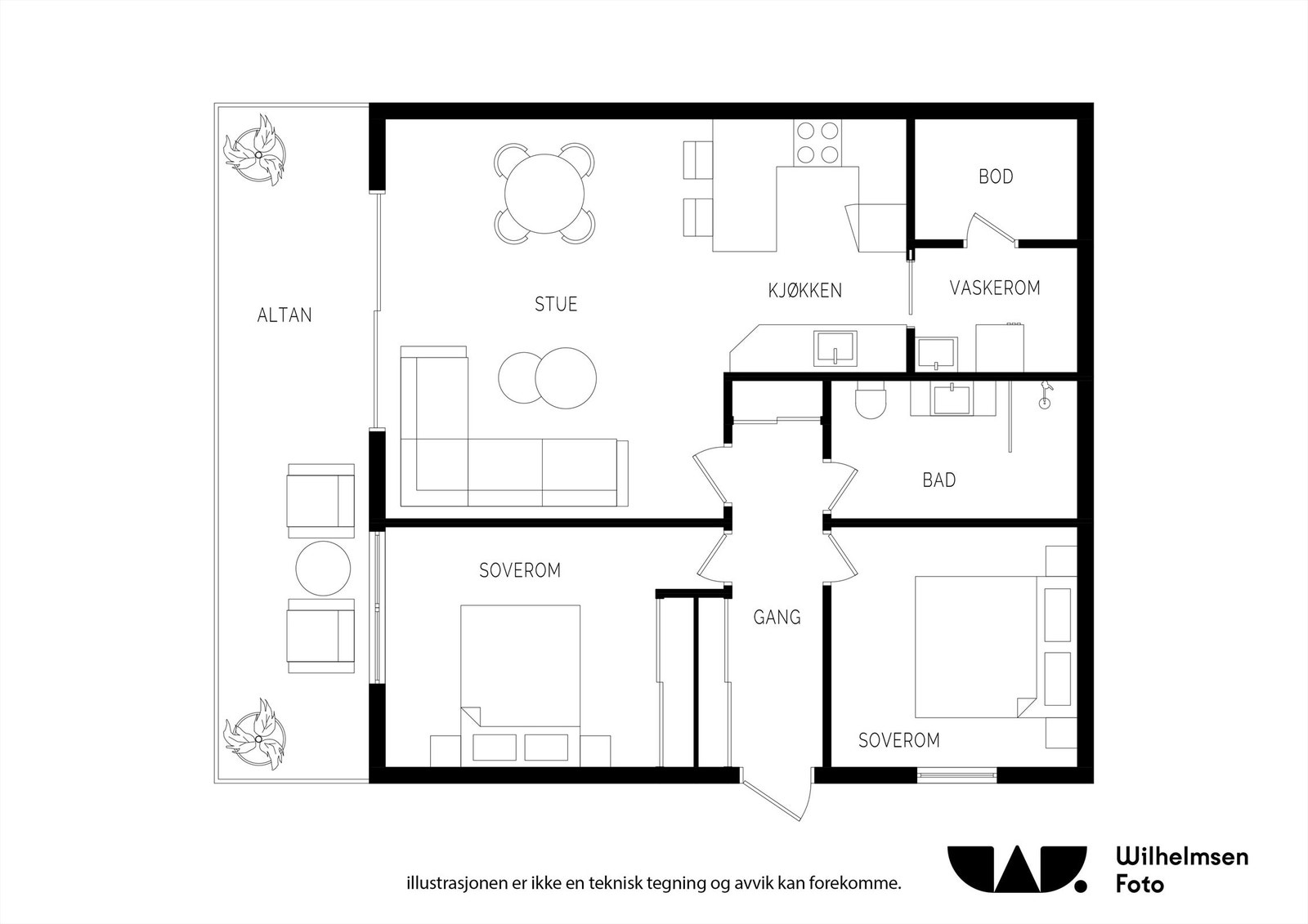 - Plantegning - Galleribilde