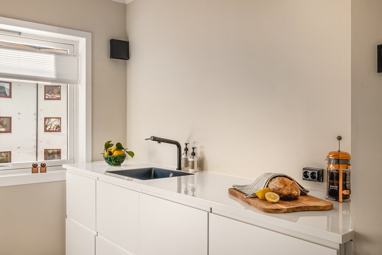 Alle hvitevarer er integrert og følger selvsagt med. Galleribilde