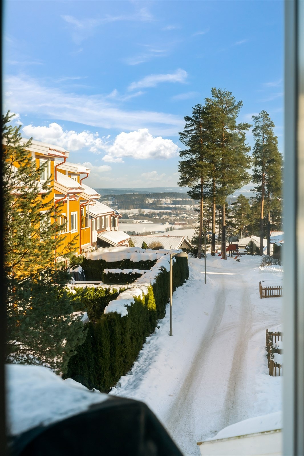 Du får den samme flotte utsikten gjennomstuevinduene Galleribilde