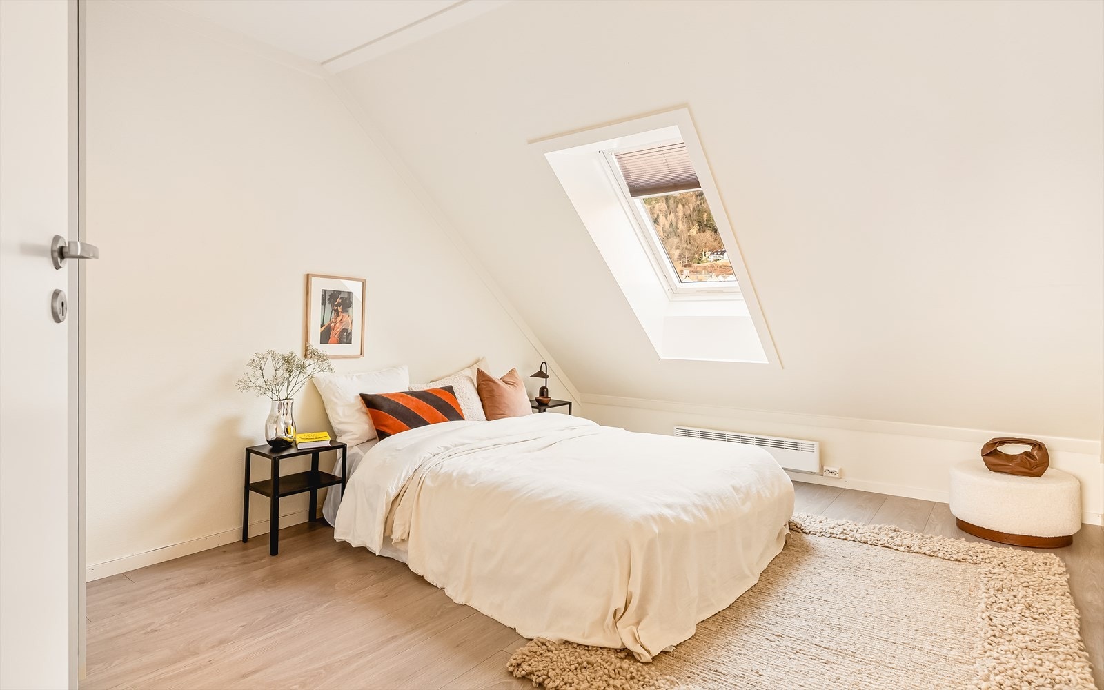 Soverommet måler 10,4 kvadratmeter. Galleribilde