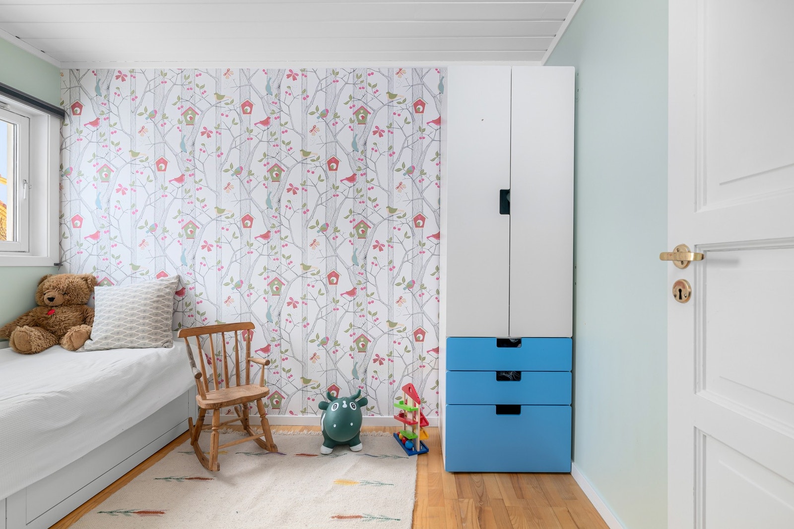 Rommet har en sval plassering mot nordøst. Galleribilde