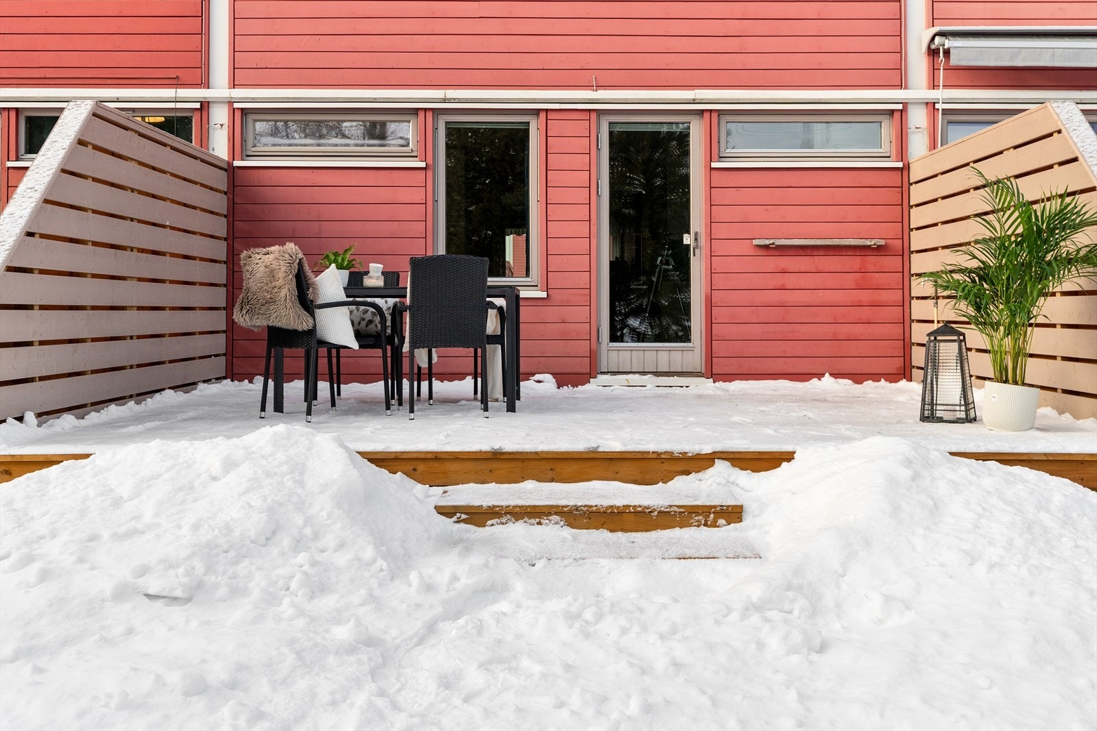 Her har man morgen og formiddagssol. Galleribilde