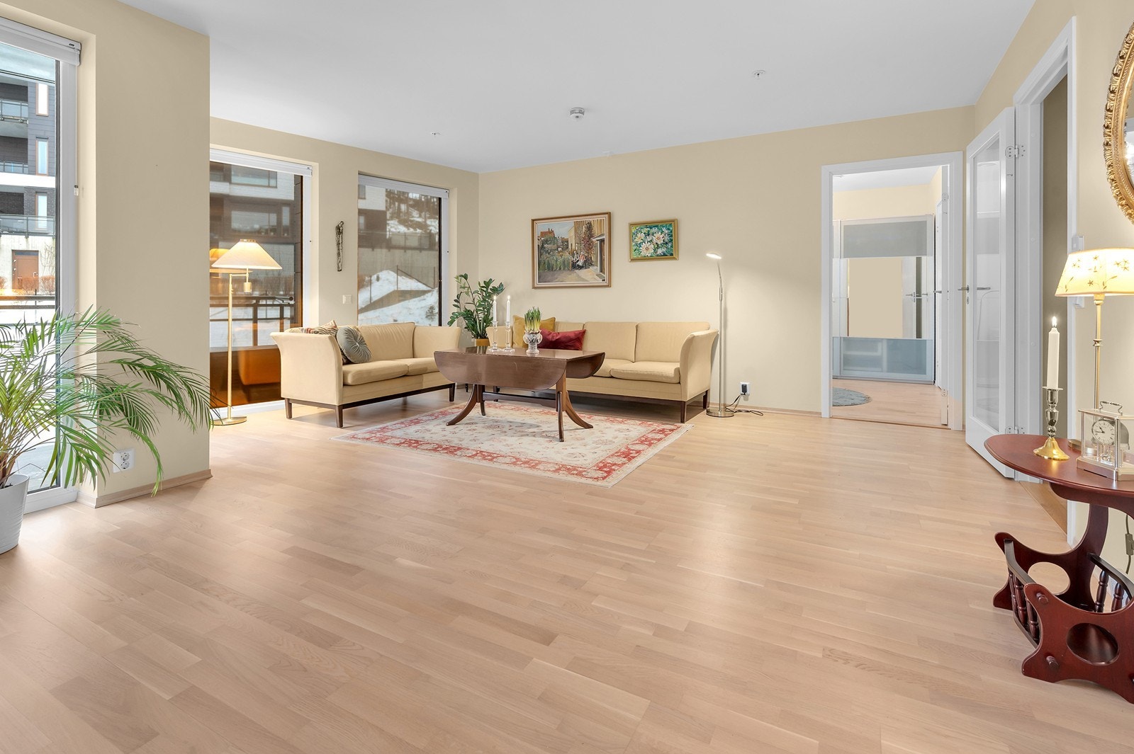 Nyere leilighet som fremtrer i god teknisk stand, bygd 2018. Galleribilde