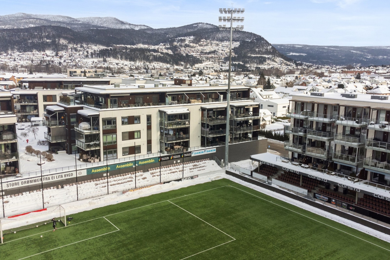 Leiligheten passer perfekt for de som ønsker å bo sentrumsnært. Galleribilde