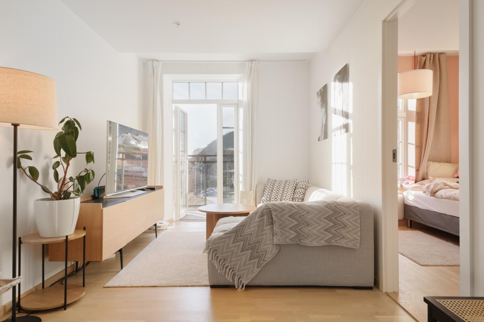 TV-stue Galleribilde