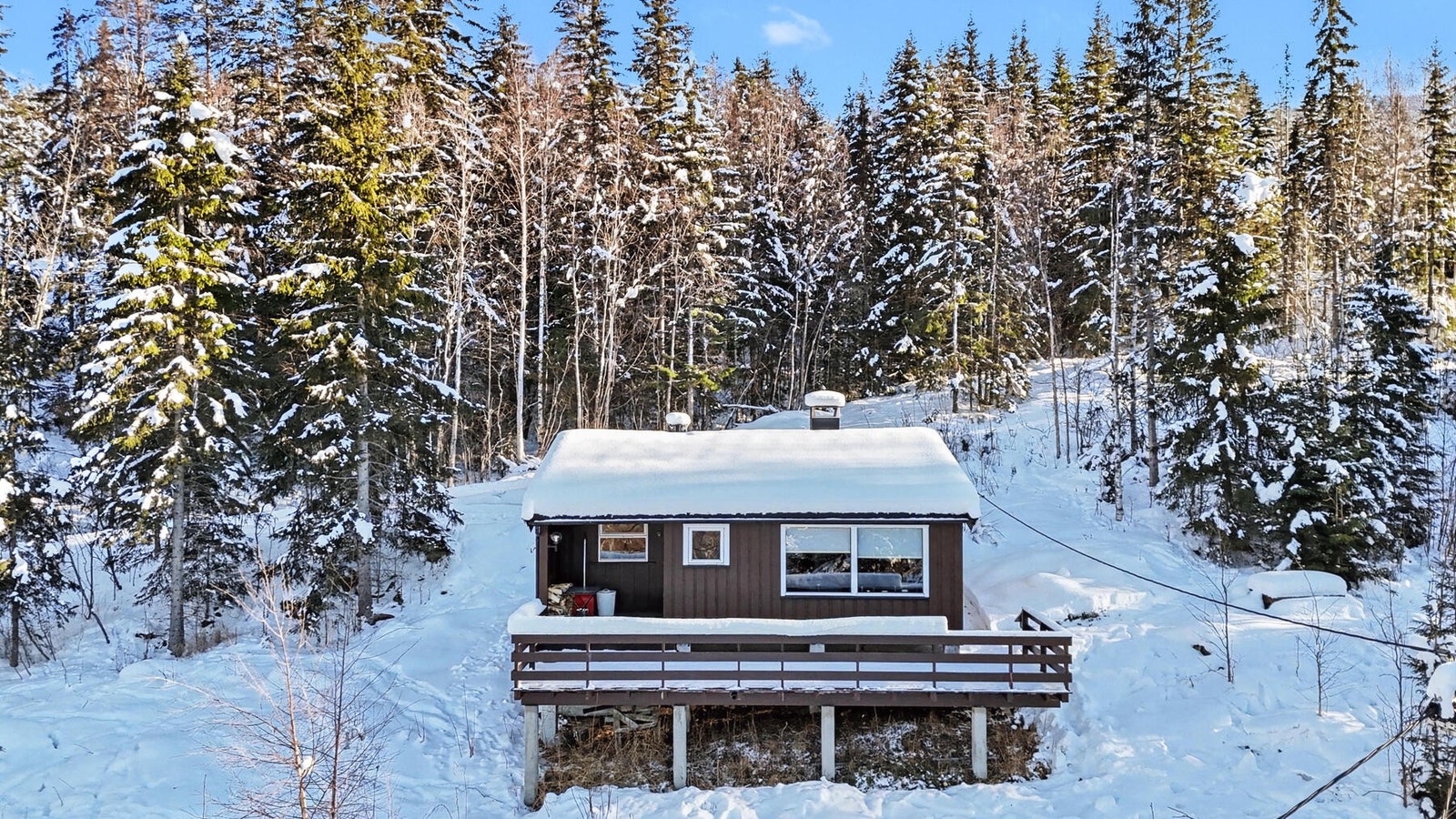 Hytta har byggeår 1967. Galleribilde