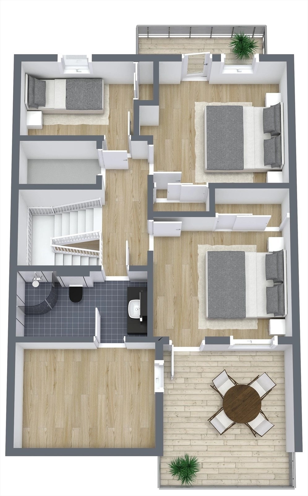 Plantegning 2. etg. Galleribilde