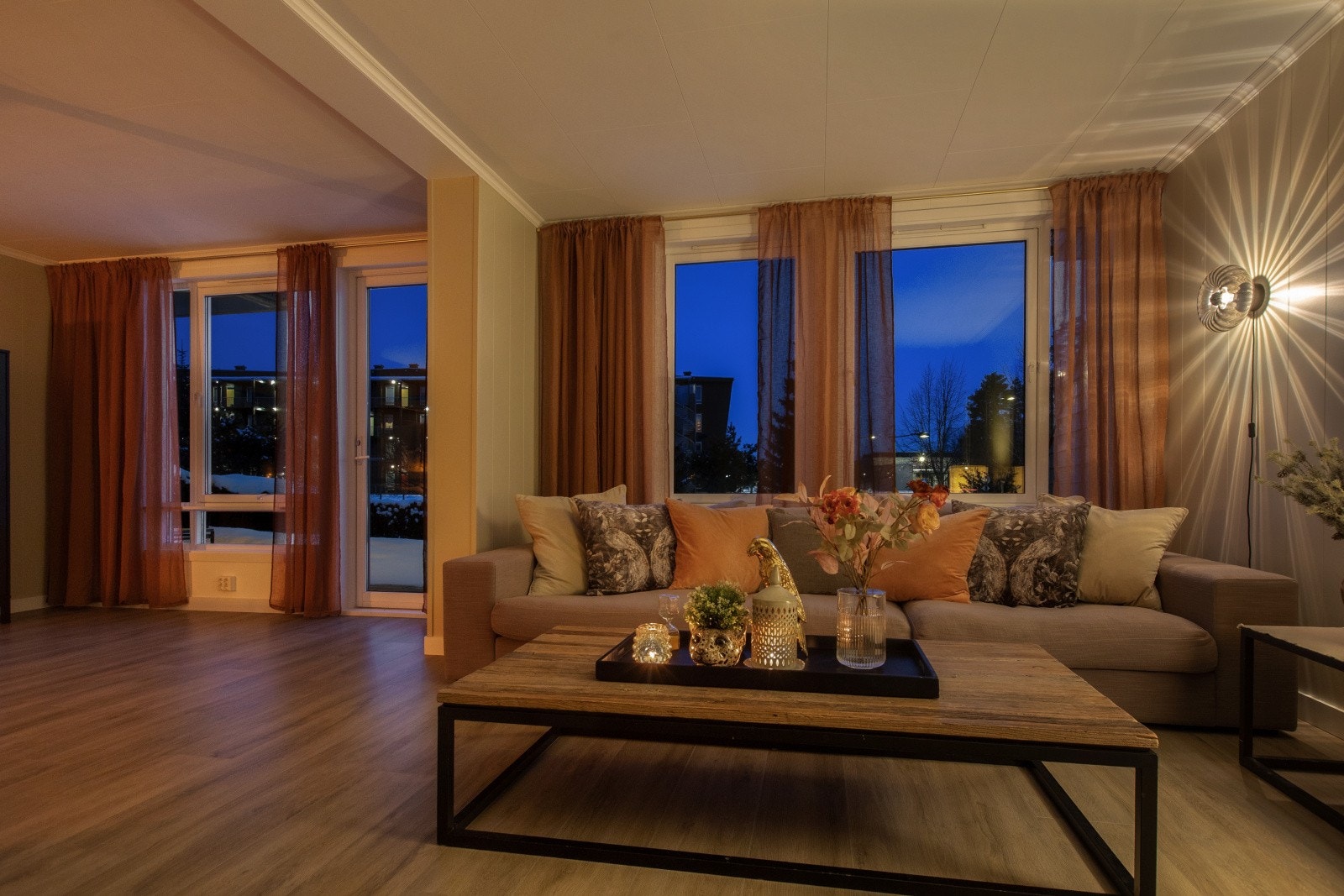 Kveldsstemning. Galleribilde