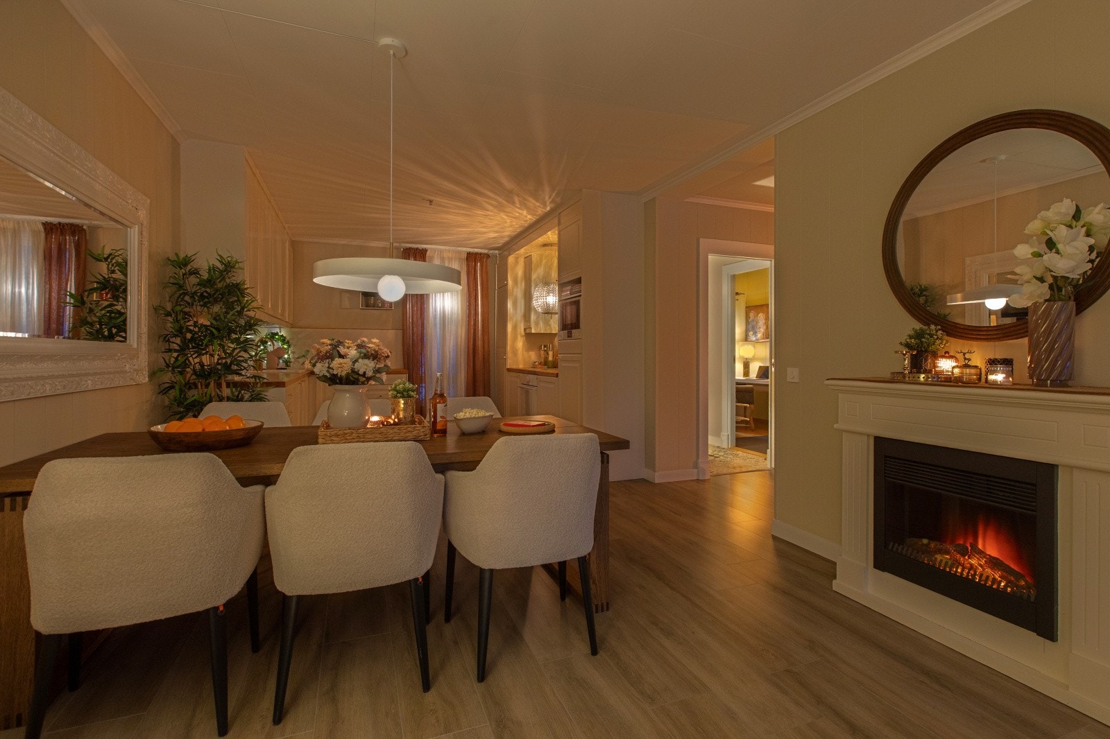 Kveldsstemning. Galleribilde