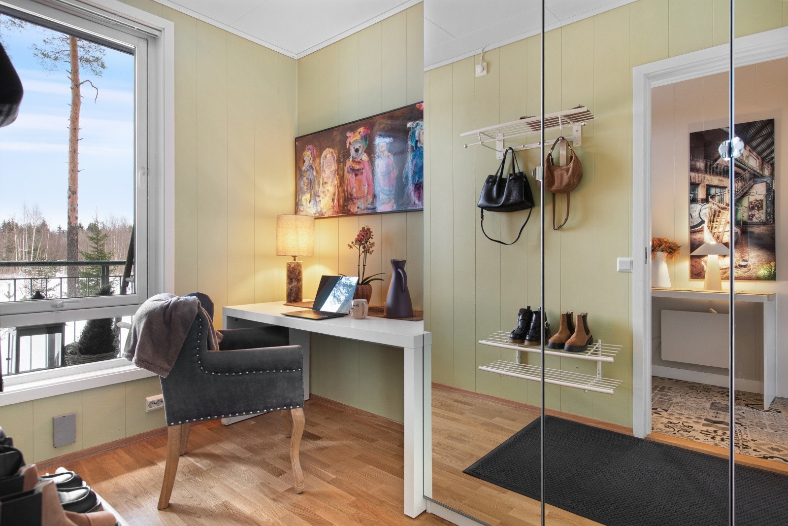 Soverom III - passer ypperlig som barnerom, gjesterom eller hjemmekontor. Galleribilde