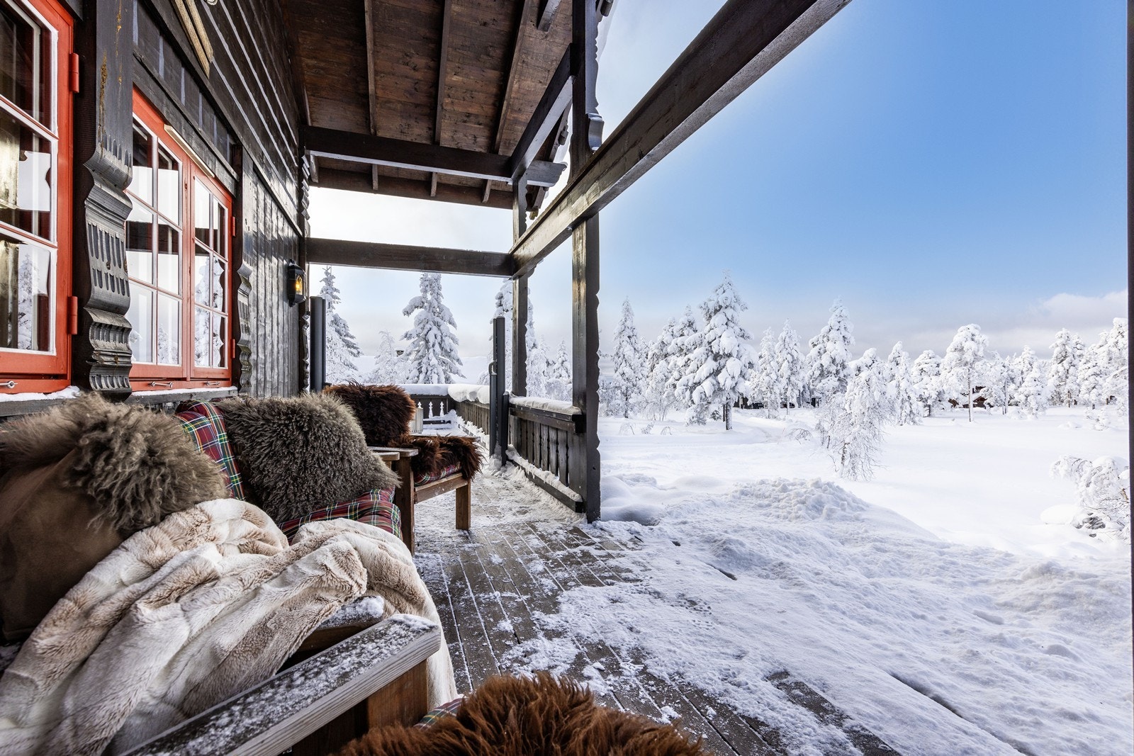 Luftig og åpent utsyn vestover Galleribilde