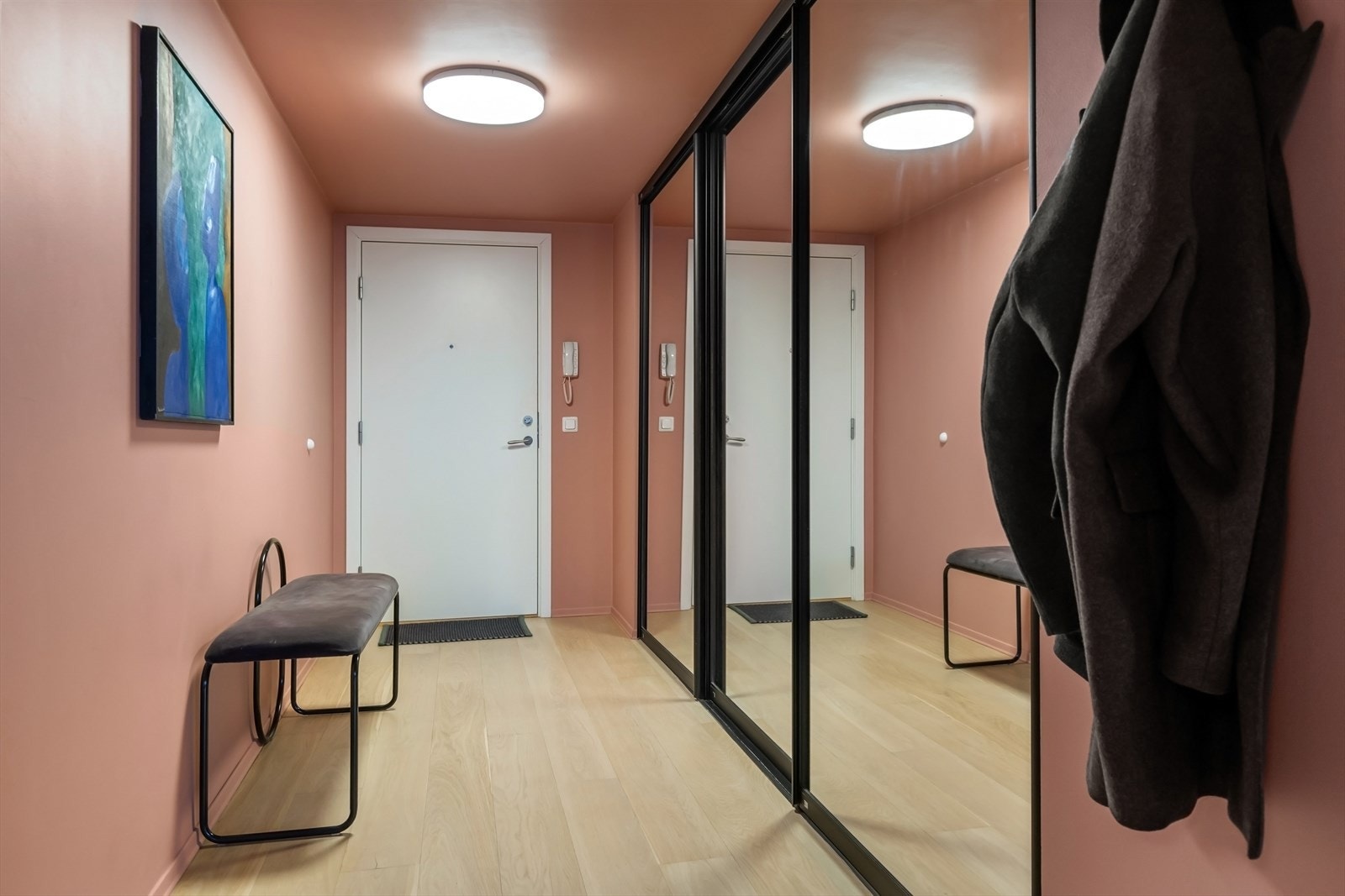 I 2021 ble lettvegg fjernet og nye garderobeskap satt inn. Galleribilde