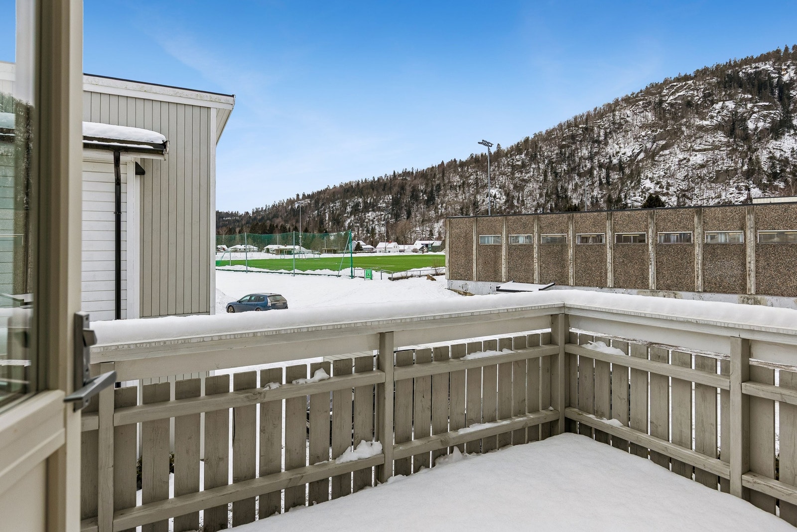 Terrasse med mye sol Galleribilde