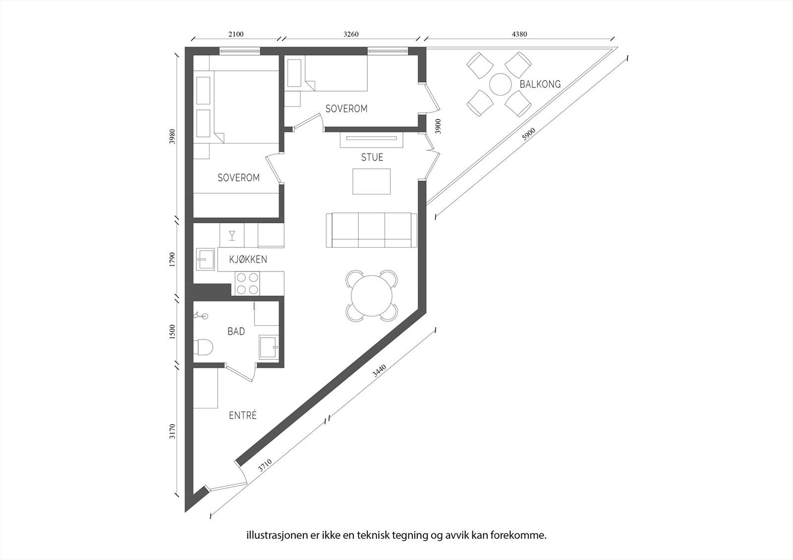 Planløsning. Galleribilde