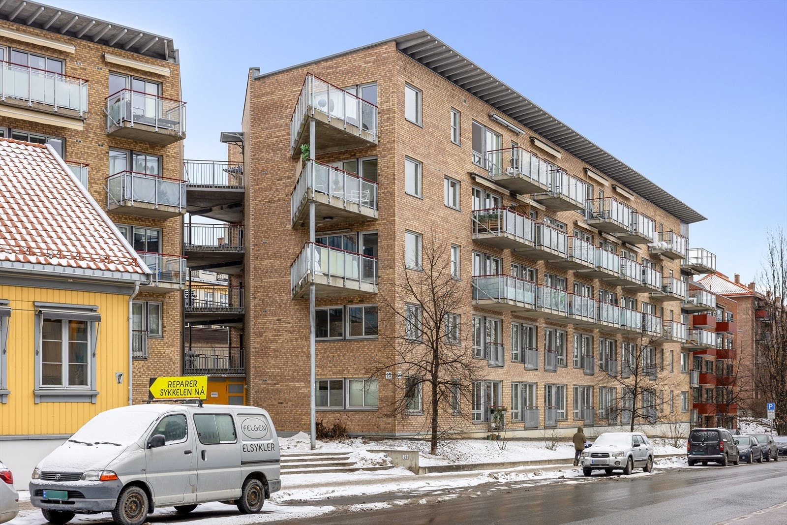 Her har du offentlig kommunikasjon og alt av servicetilbud i umiddelbar nærhet. Galleribilde