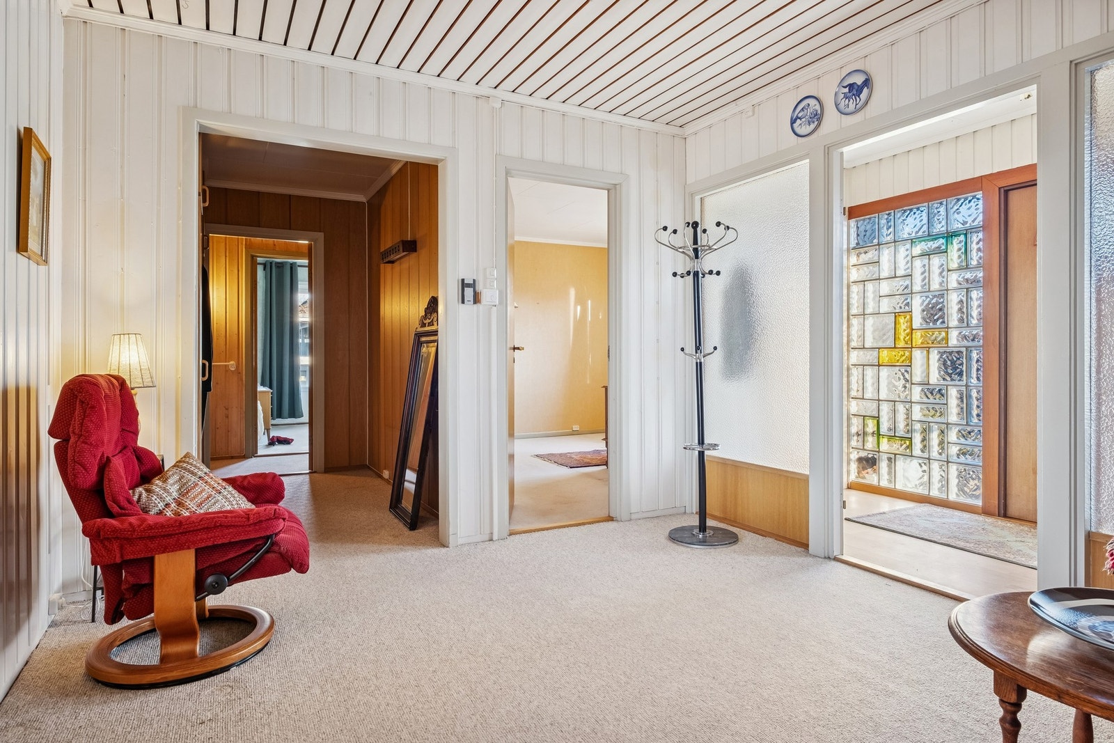 Forstua ligger som et hjerte midt i boligen. Galleribilde