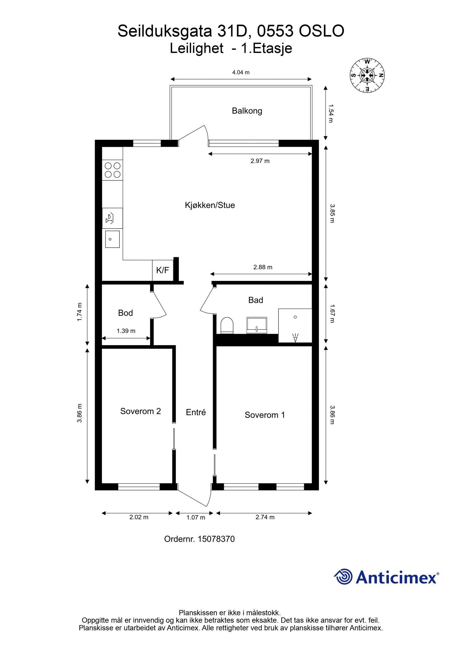 Plantegning. Galleribilde