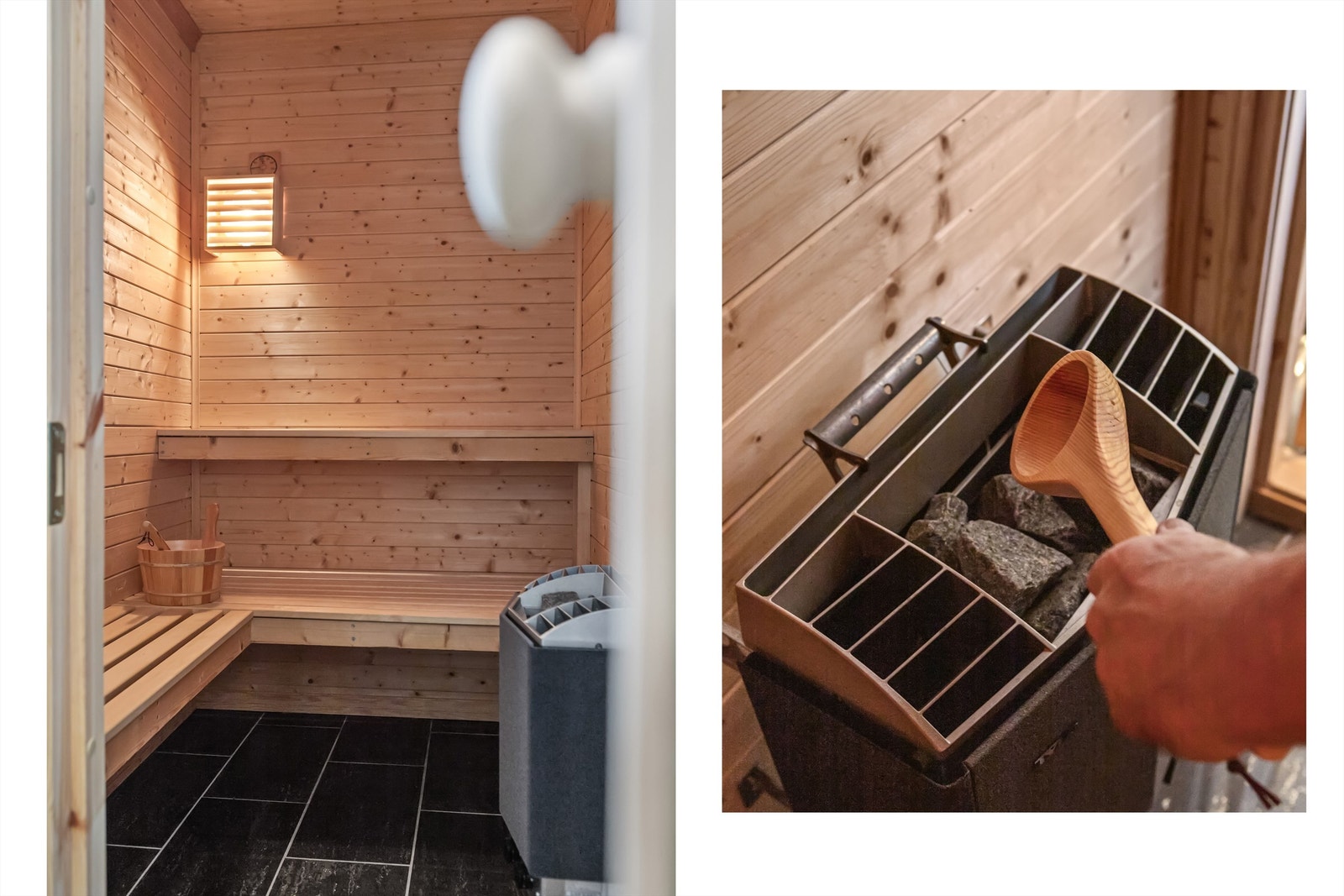 Badstue for velvære og avslapning Galleribilde