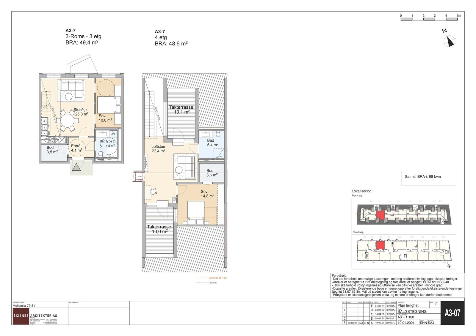 Dagens planløsning. Galleribilde