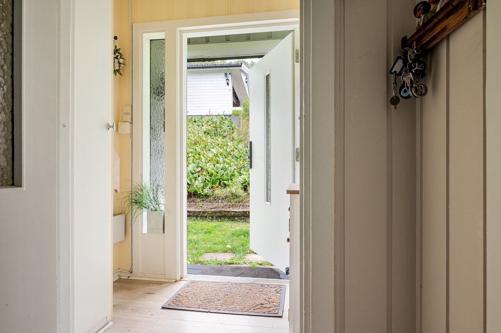 Velkommen inn i gangen. Galleribilde