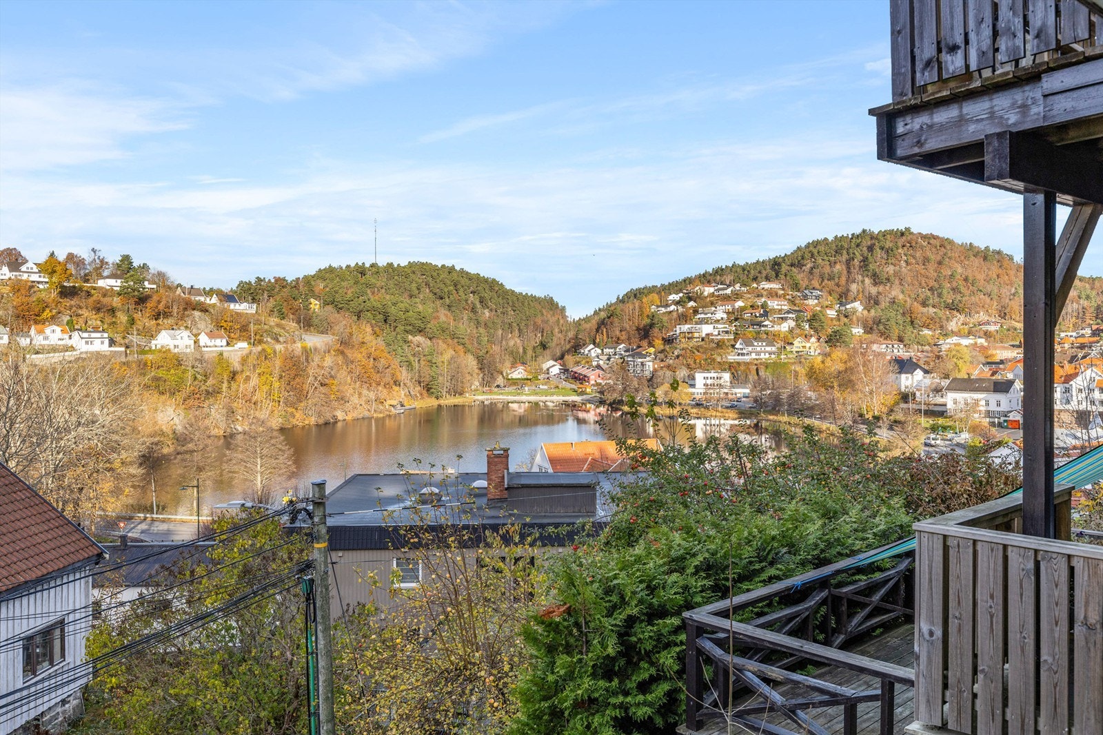 Utsikt og gode solforhold. Galleribilde