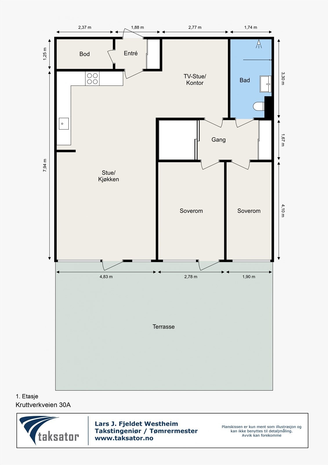 Planskisse - bli kjent med ditt nye hjem! Galleribilde