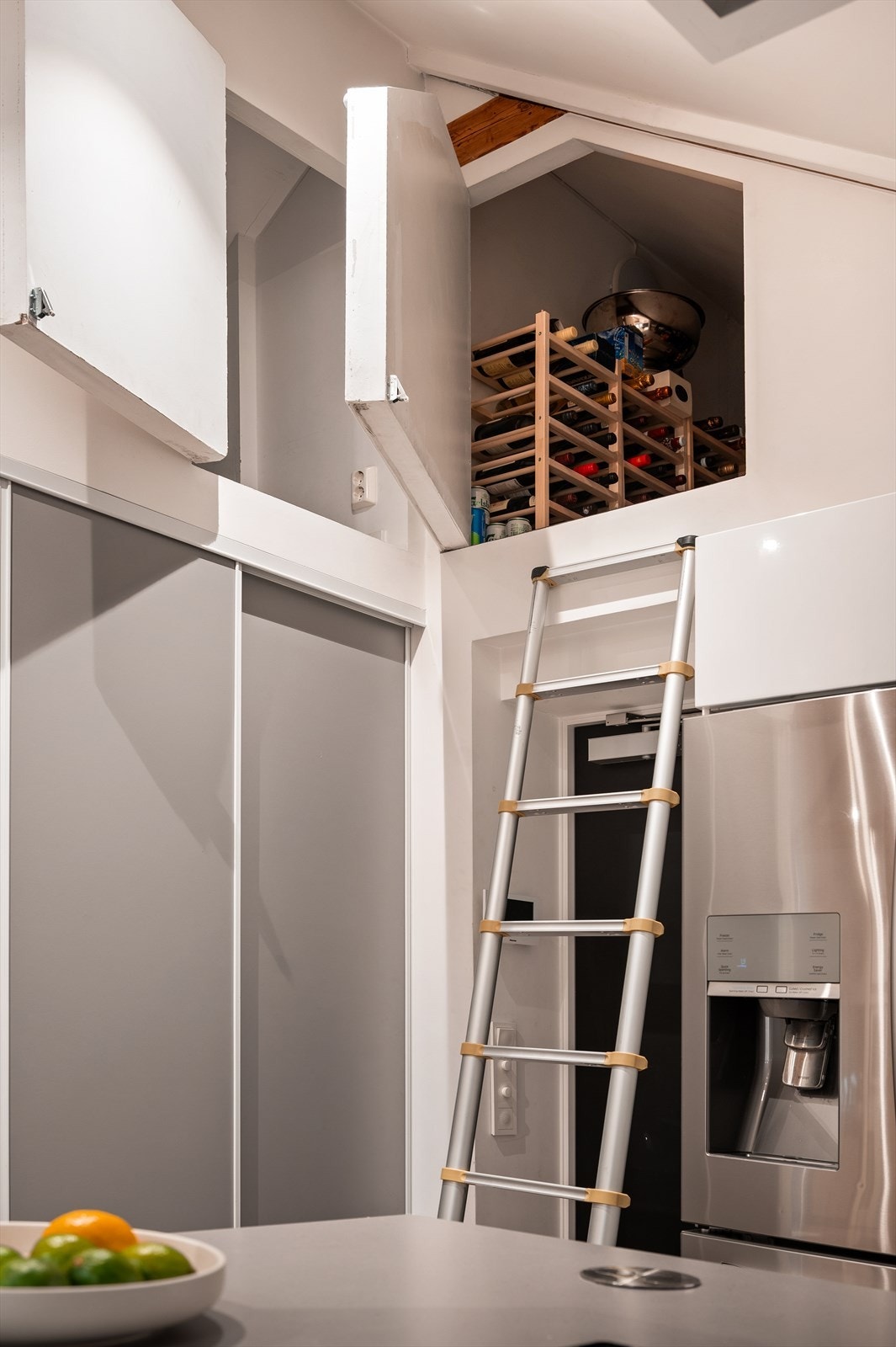 Leiligheten har rikelig med oppbevaringsplass i to innvendige boder. Galleribilde