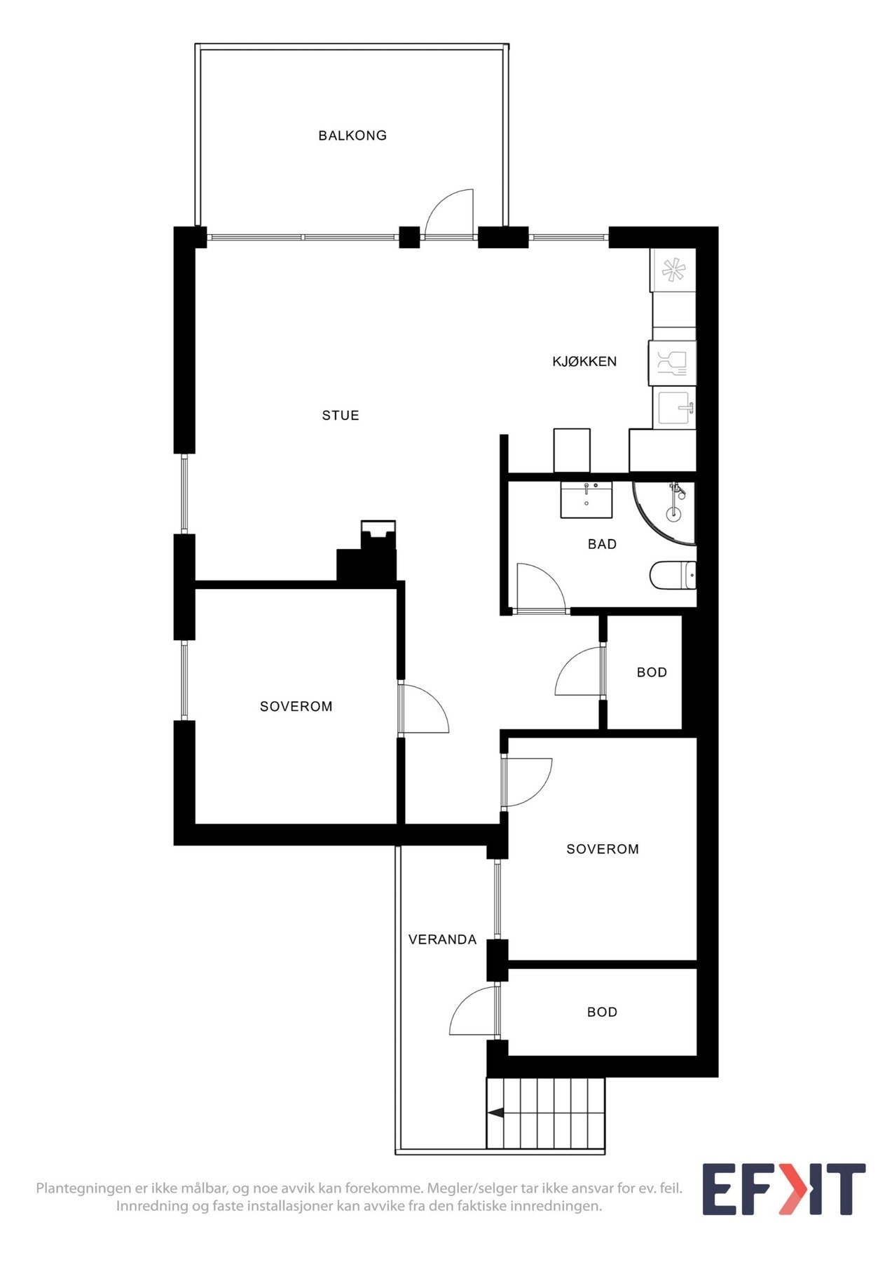 2D Plantegning. Galleribilde