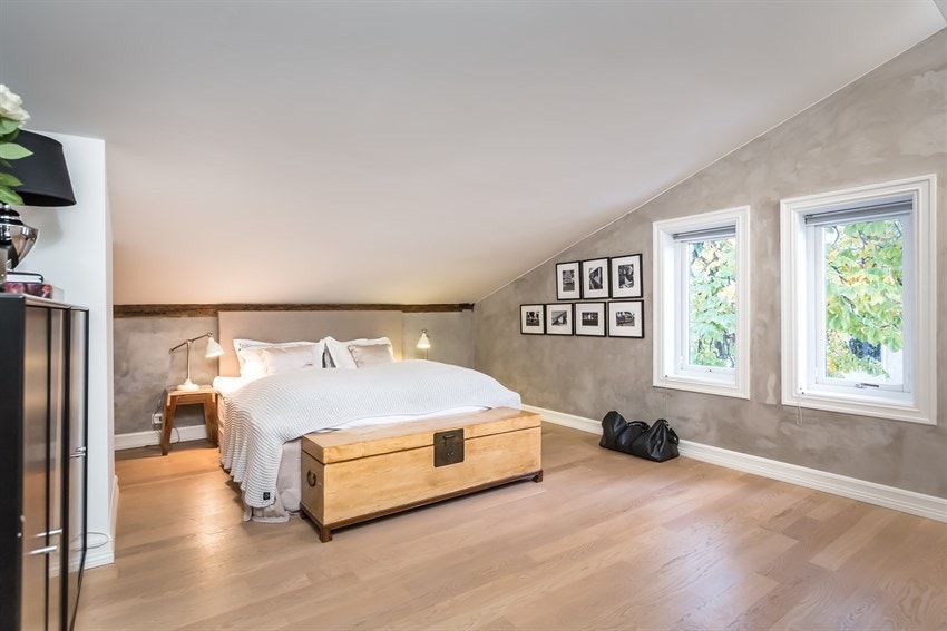 Soverom 1. Bilde av tidligere møblering. Galleribilde