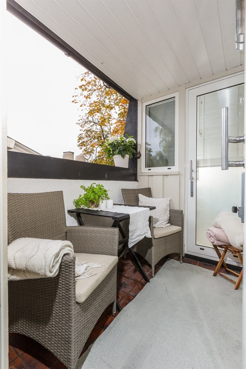 Bilde av tidligere møblering. Galleribilde