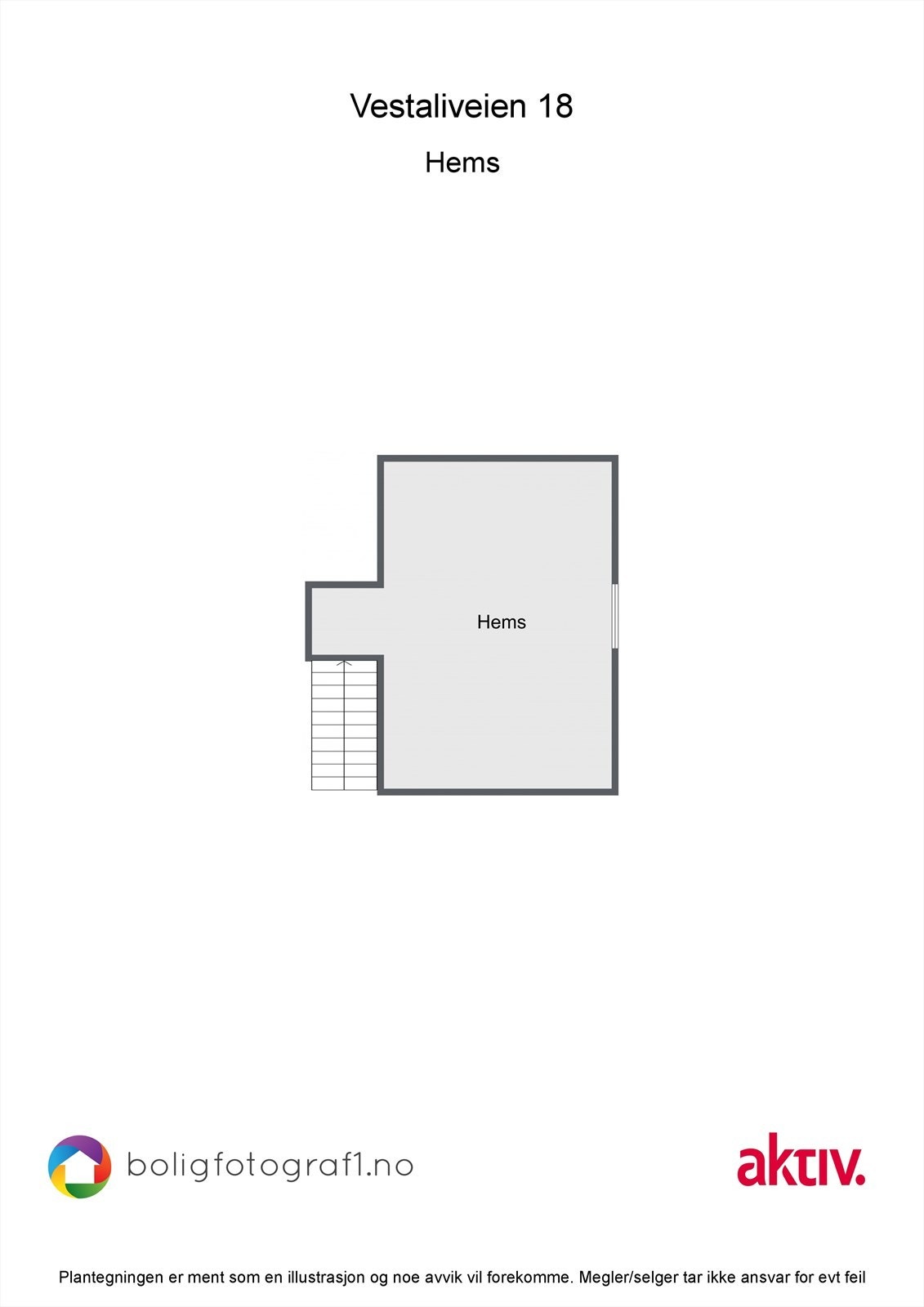 Plantegning hems Galleribilde