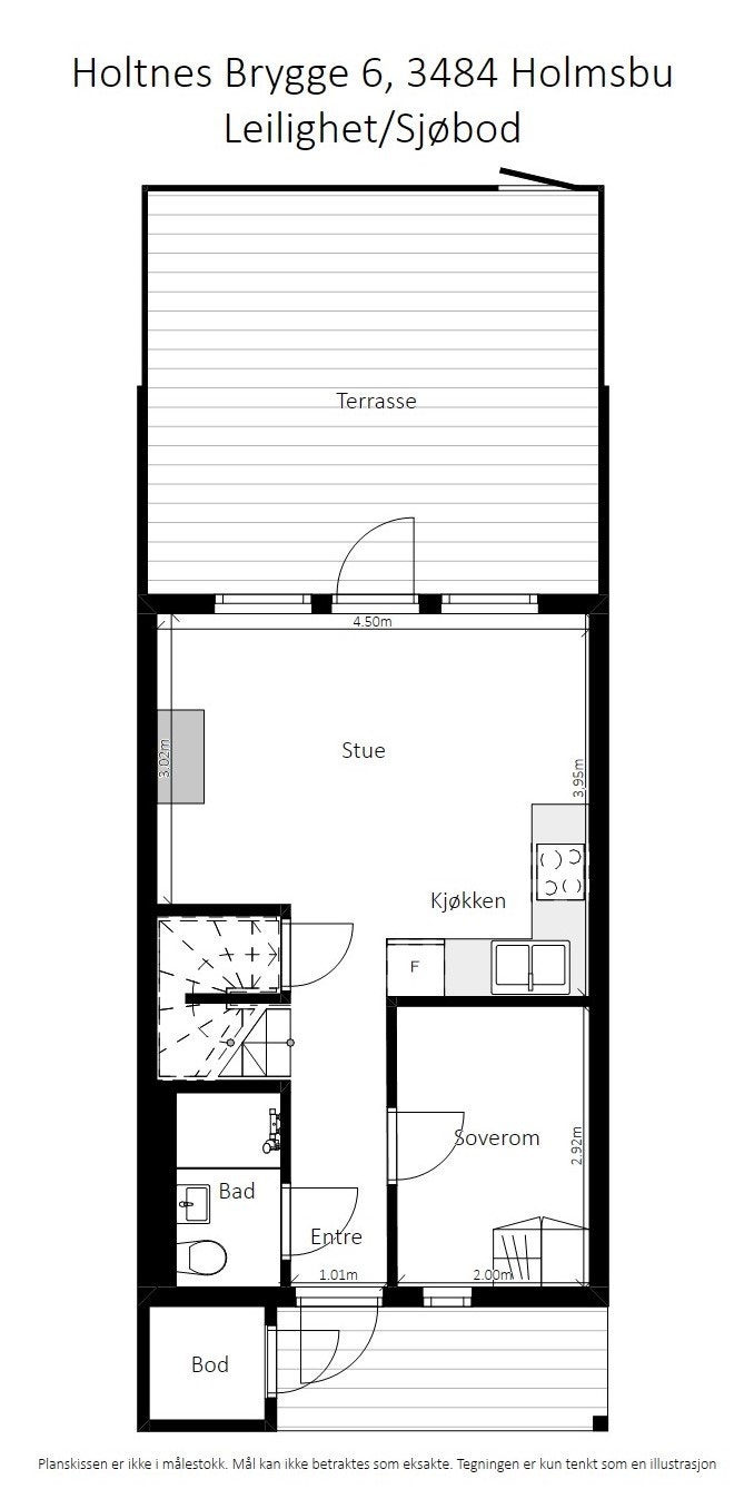 Plantegning 1. etasje. Galleribilde