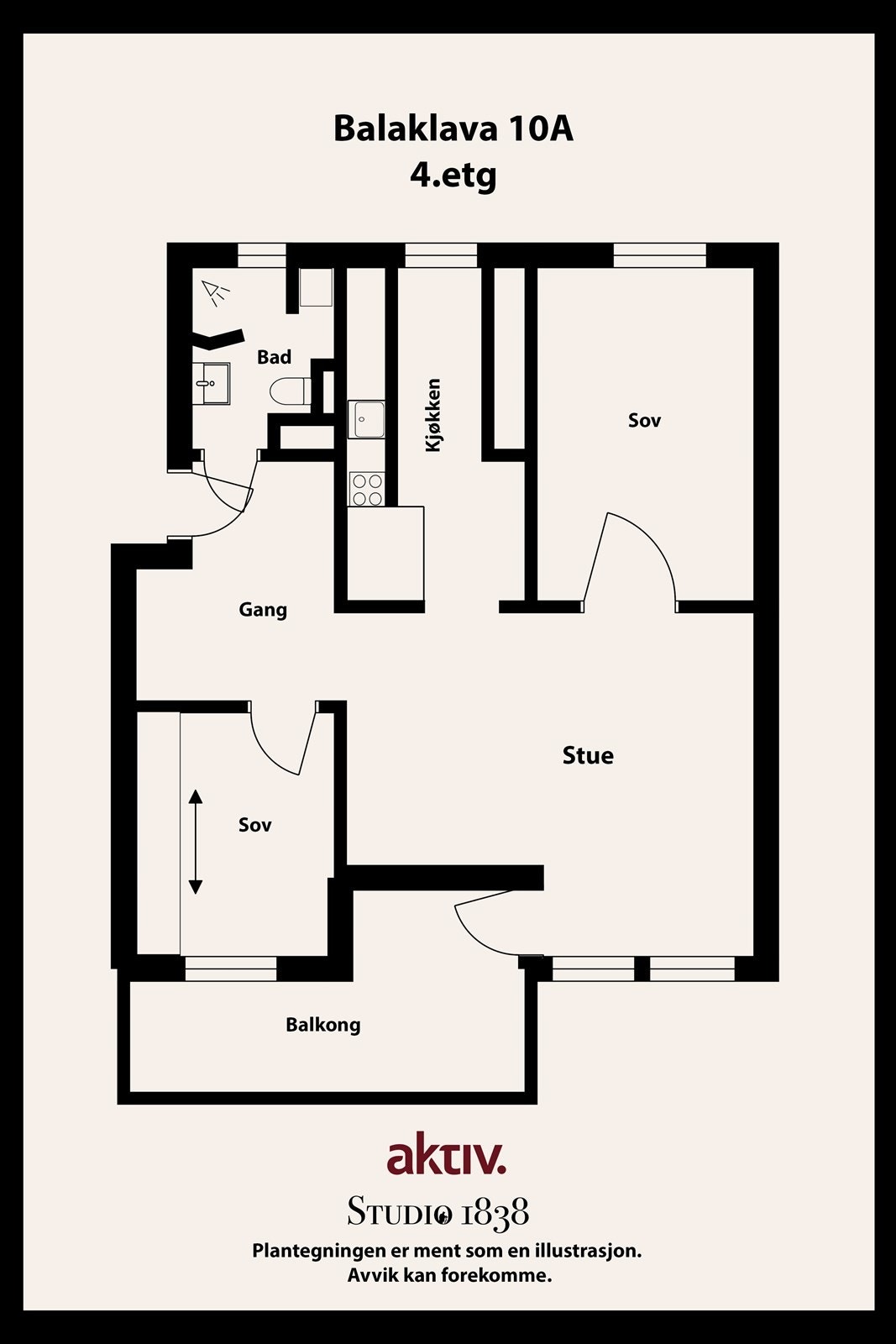 Plantegning. Galleribilde