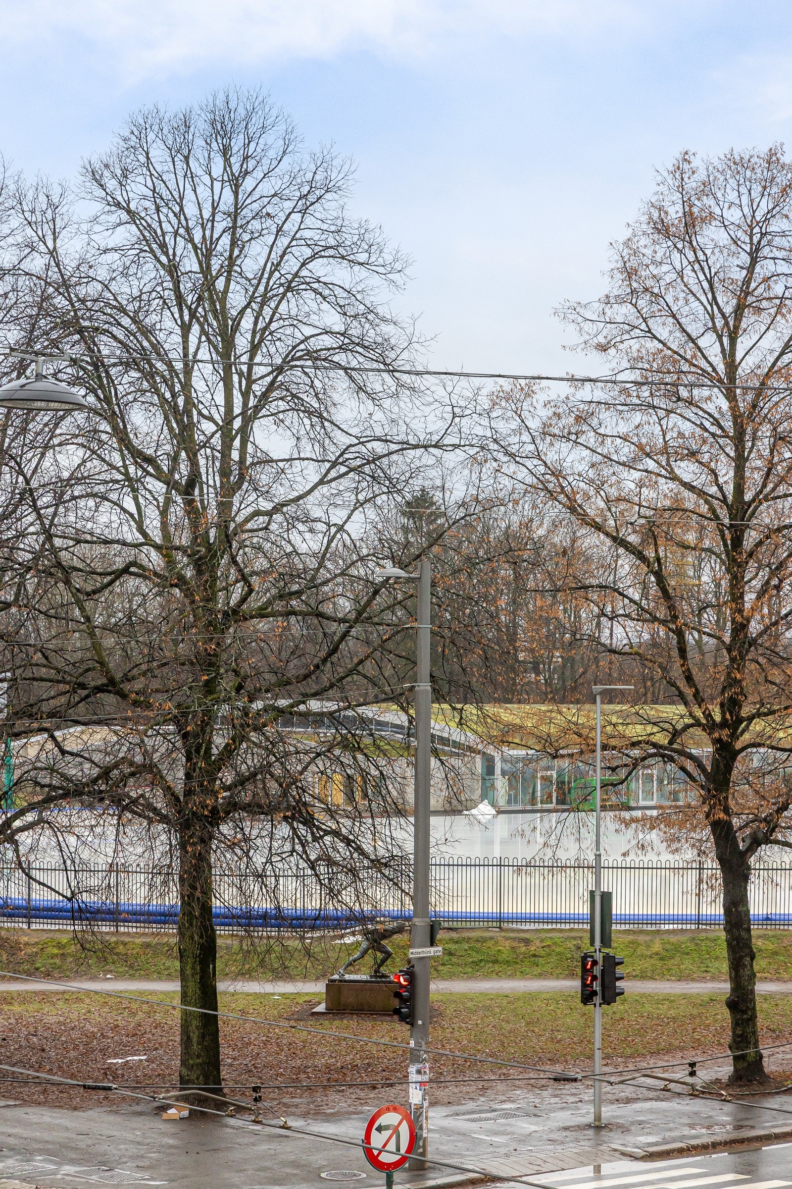 Flott utsyn mot frognerparken. Galleribilde