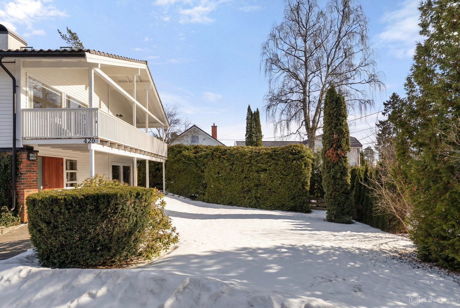 Solrike utearaler i flere nivåer Galleribilde