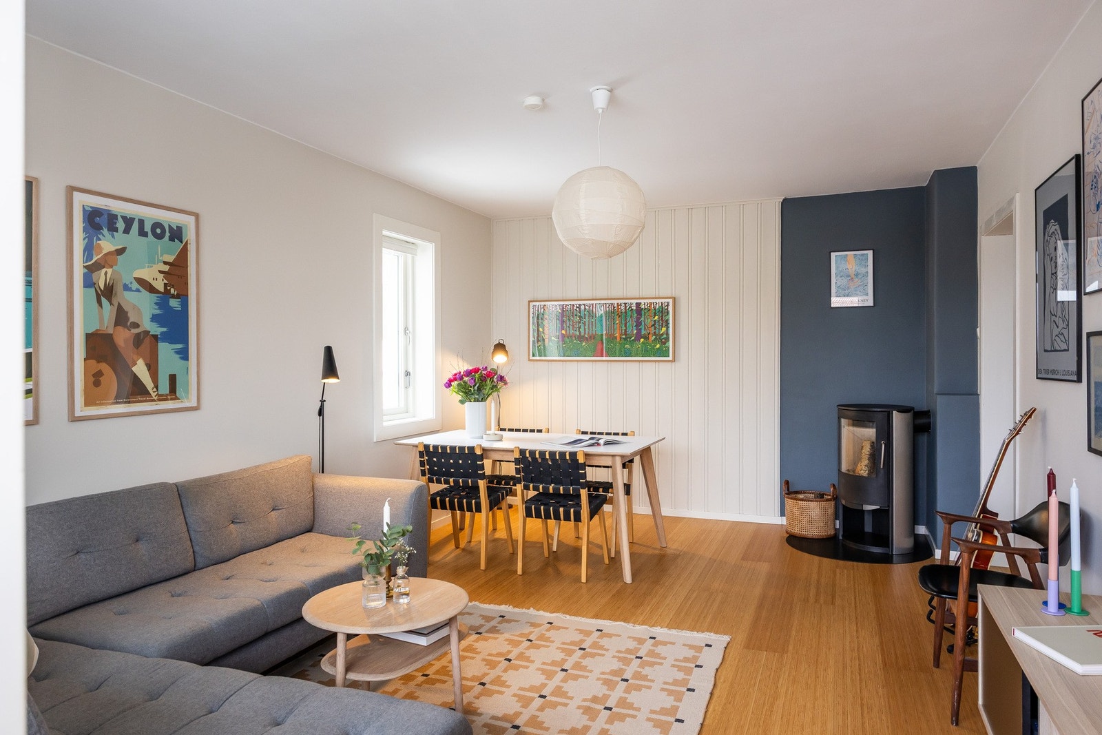 Moderne vedovn fra Lotus, pipene i borettslaget er rehabilitert. Galleribilde