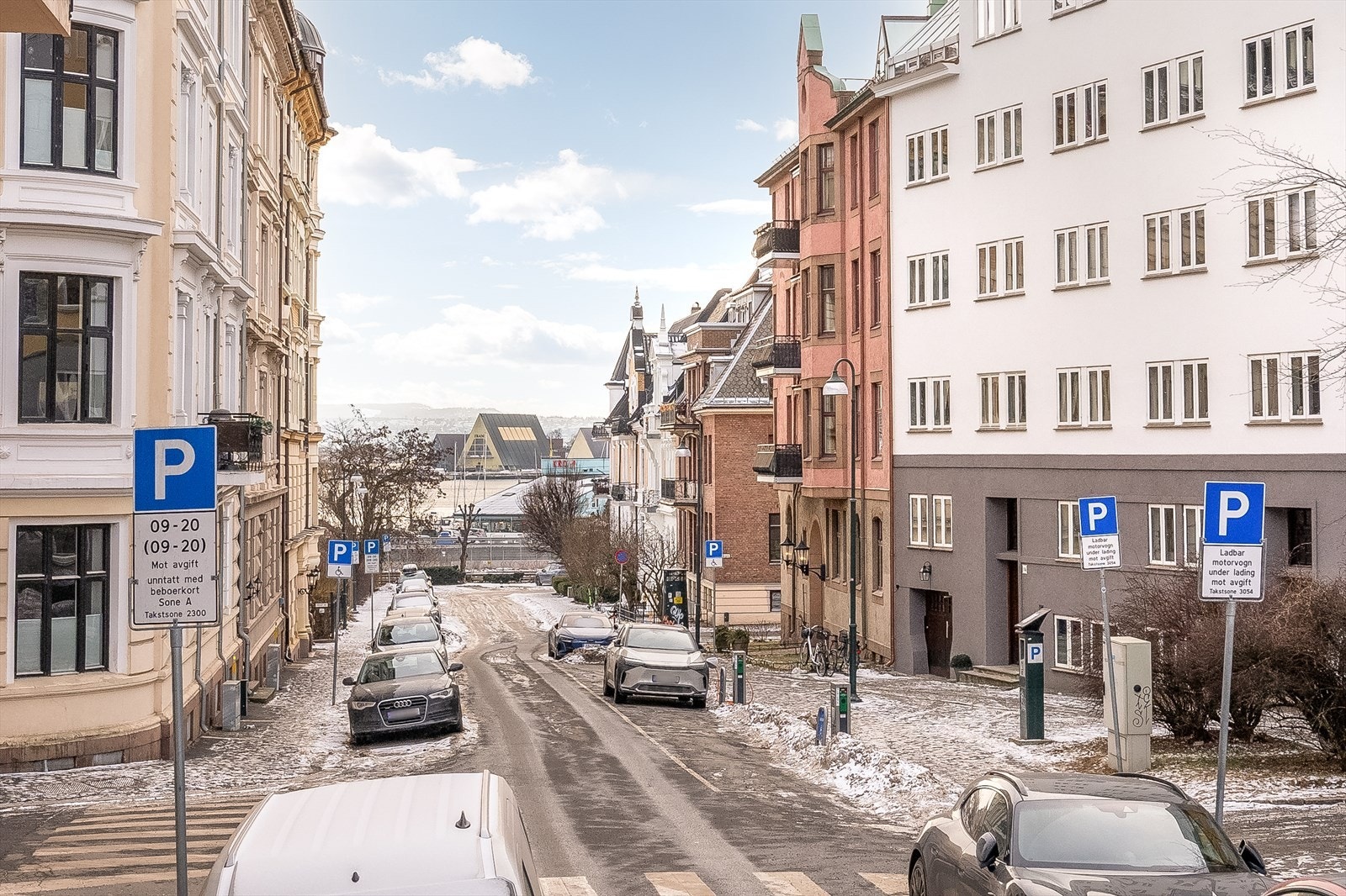 Fra leiligheten har du kun en liten rulsetur ned til sjøen. Her finner du Frognerkilen med brygge og kongen marina. Det tar ca. 5 minutter å gå til parken "Tinkern". Galleribilde