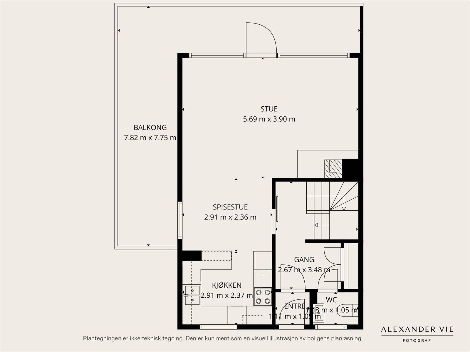 Plantegning | Hovedetasje Galleribilde