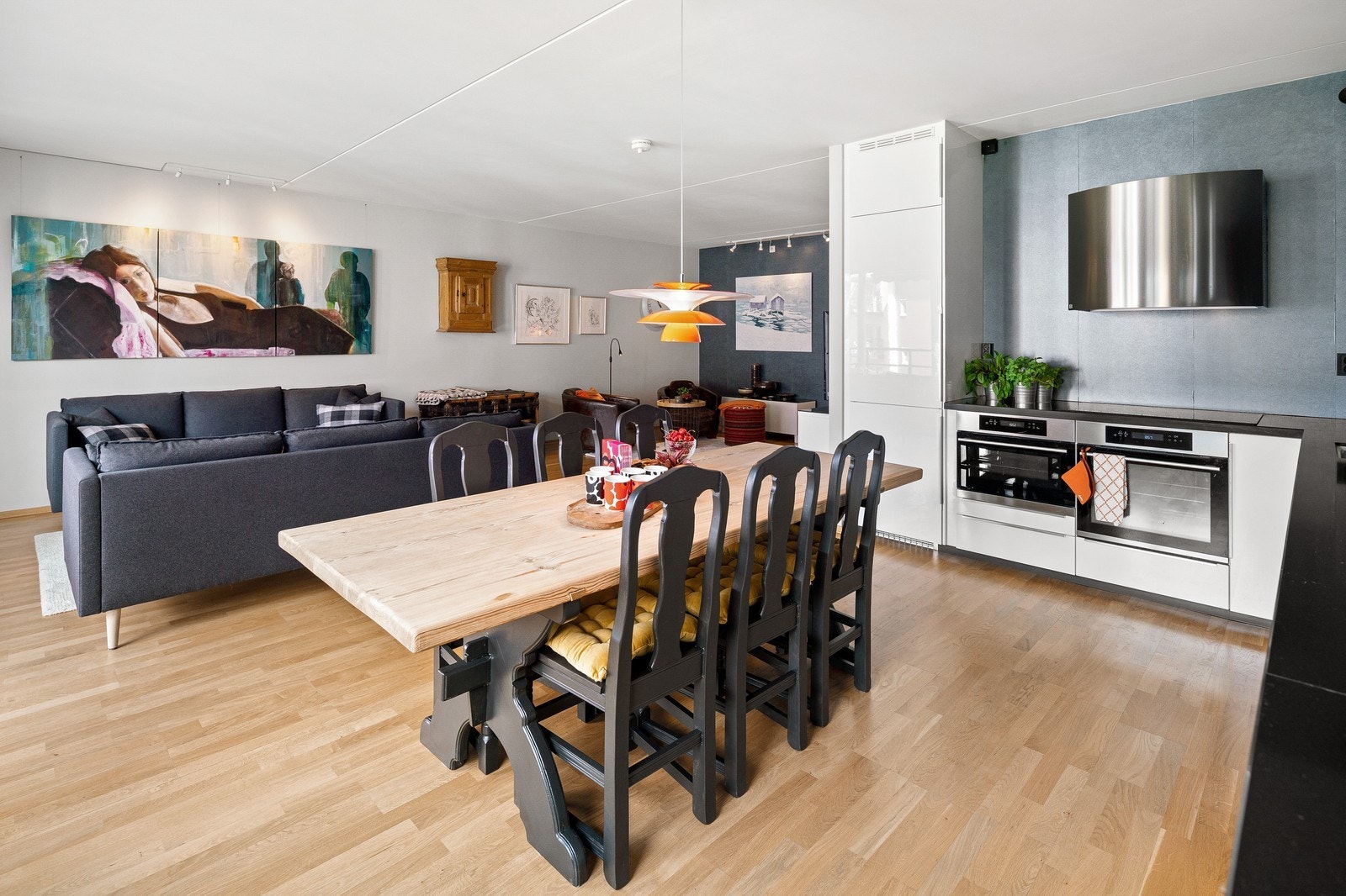 Stue/kjøkken Galleribilde