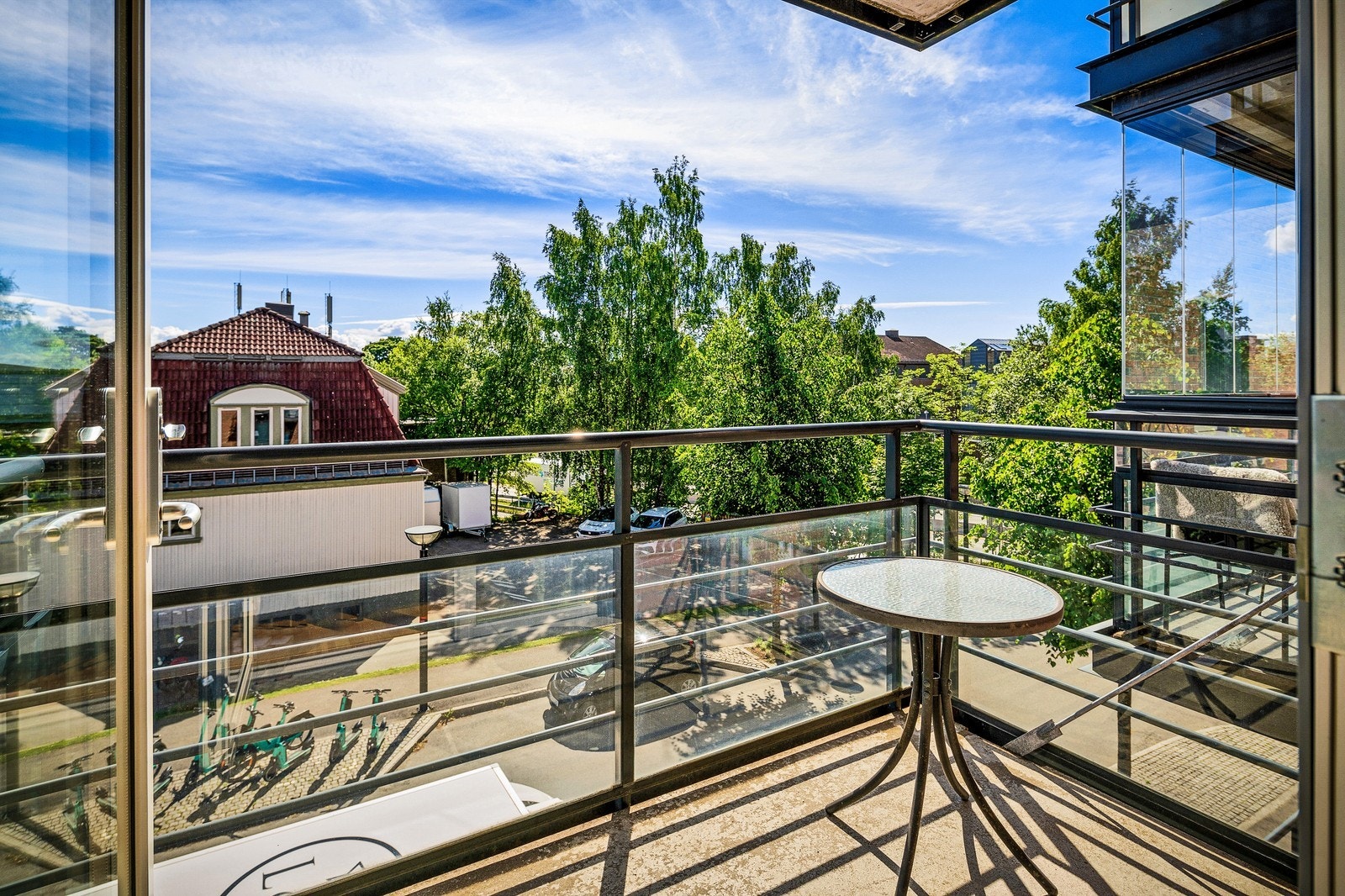 Balkong med utgang fra soverom Galleribilde