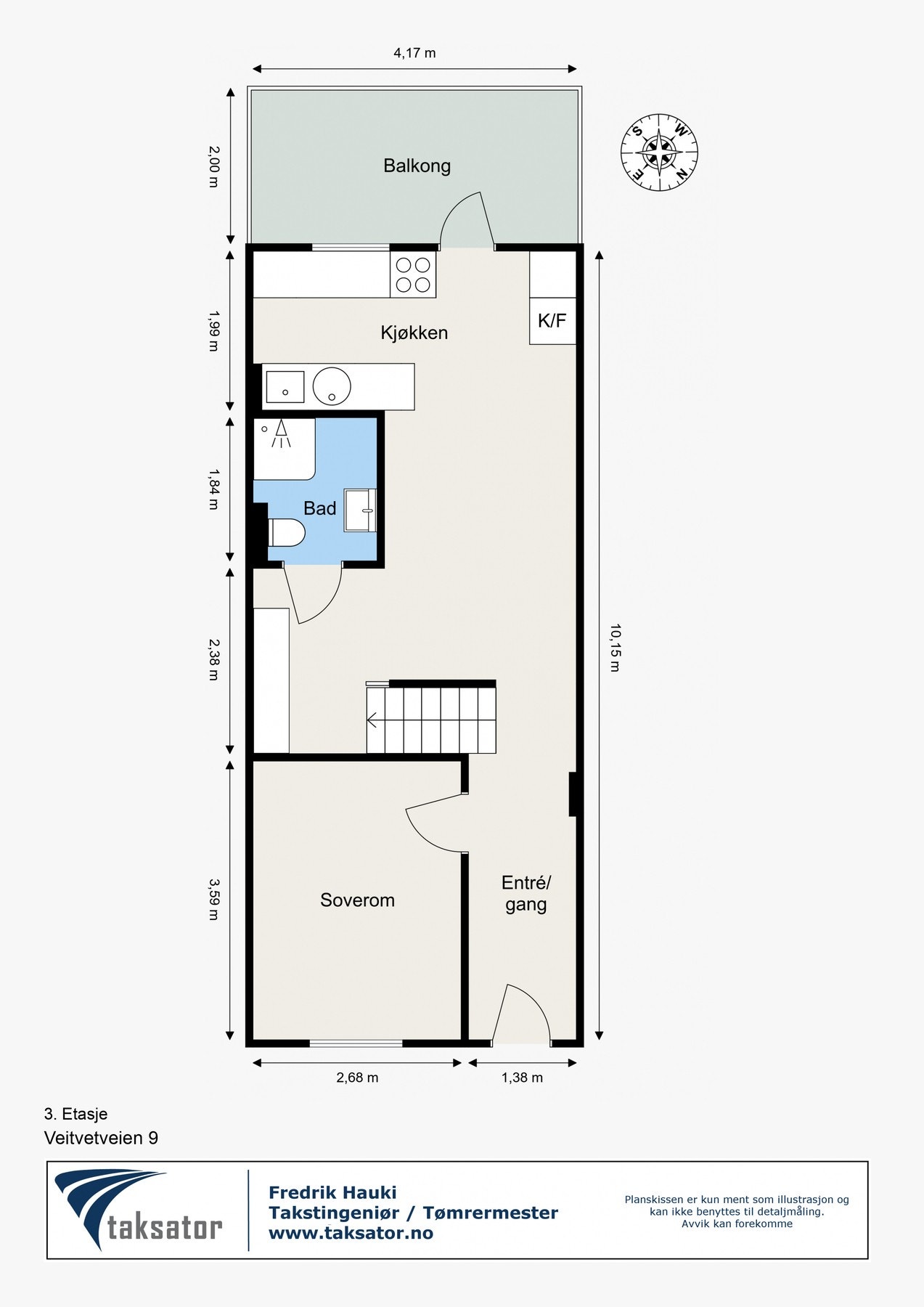 Planløsning 1. etasje. Galleribilde