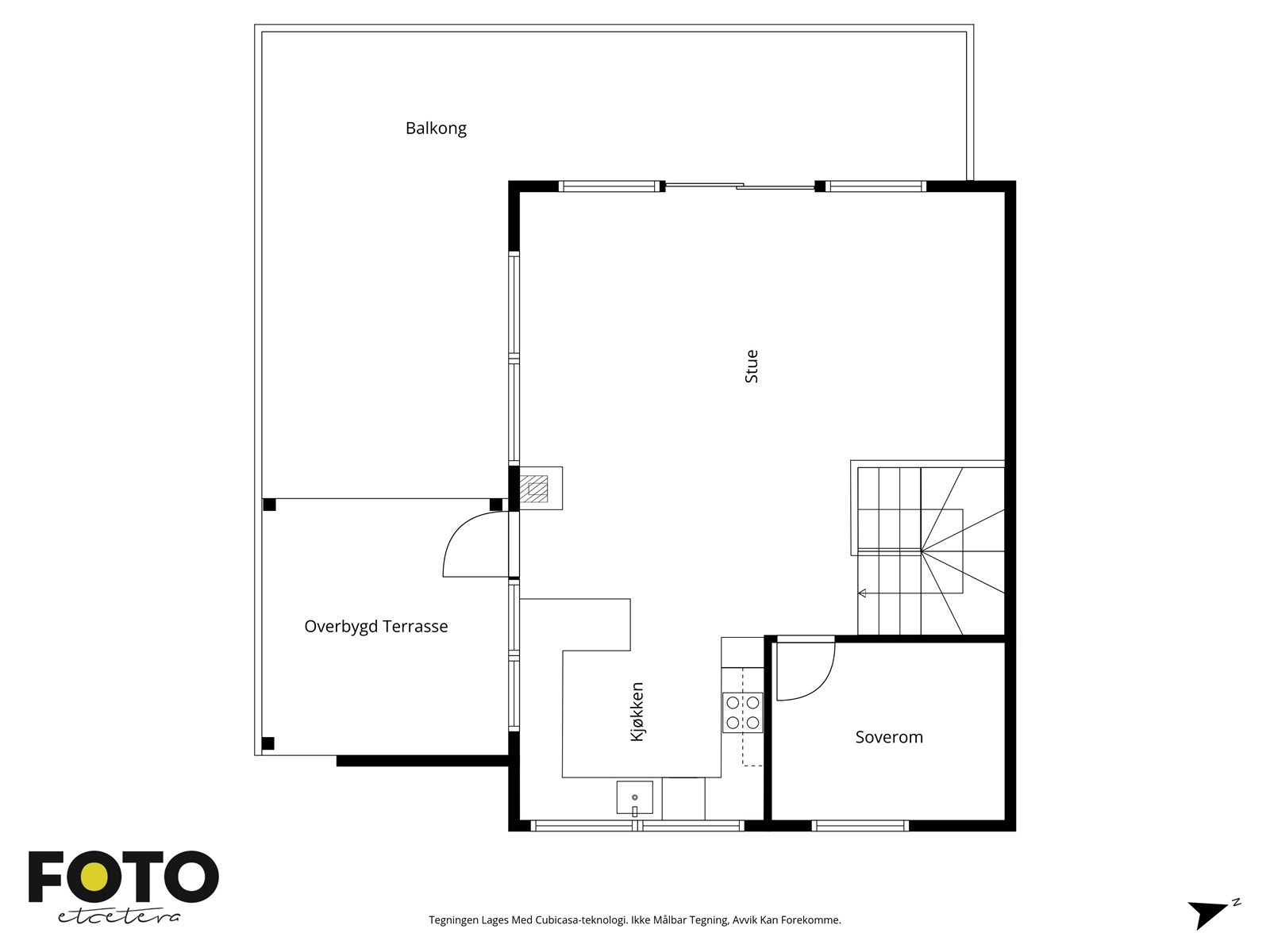 Plantegning 2. etasje Galleribilde