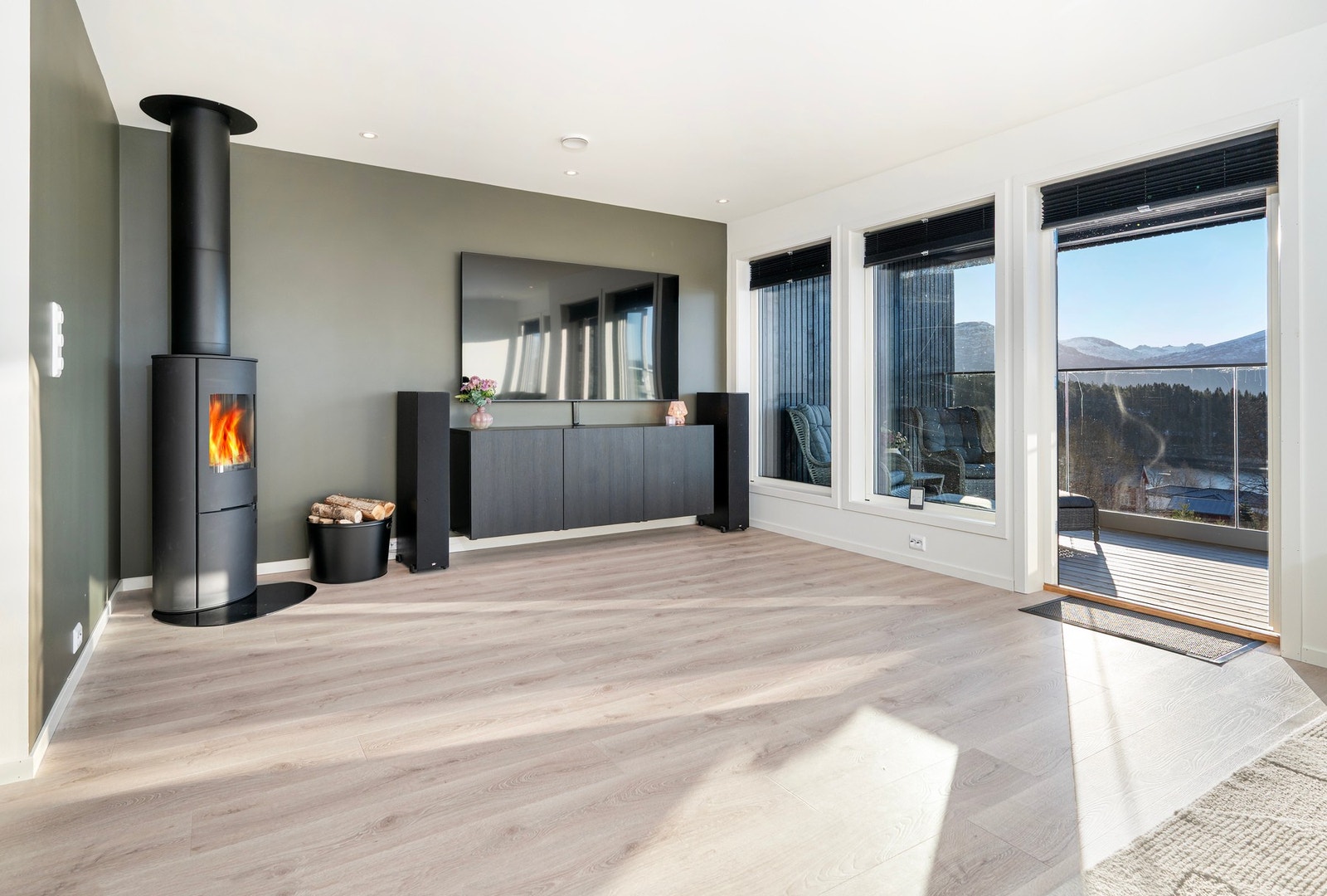 Vedovn sikrer både varme og hygge! Galleribilde