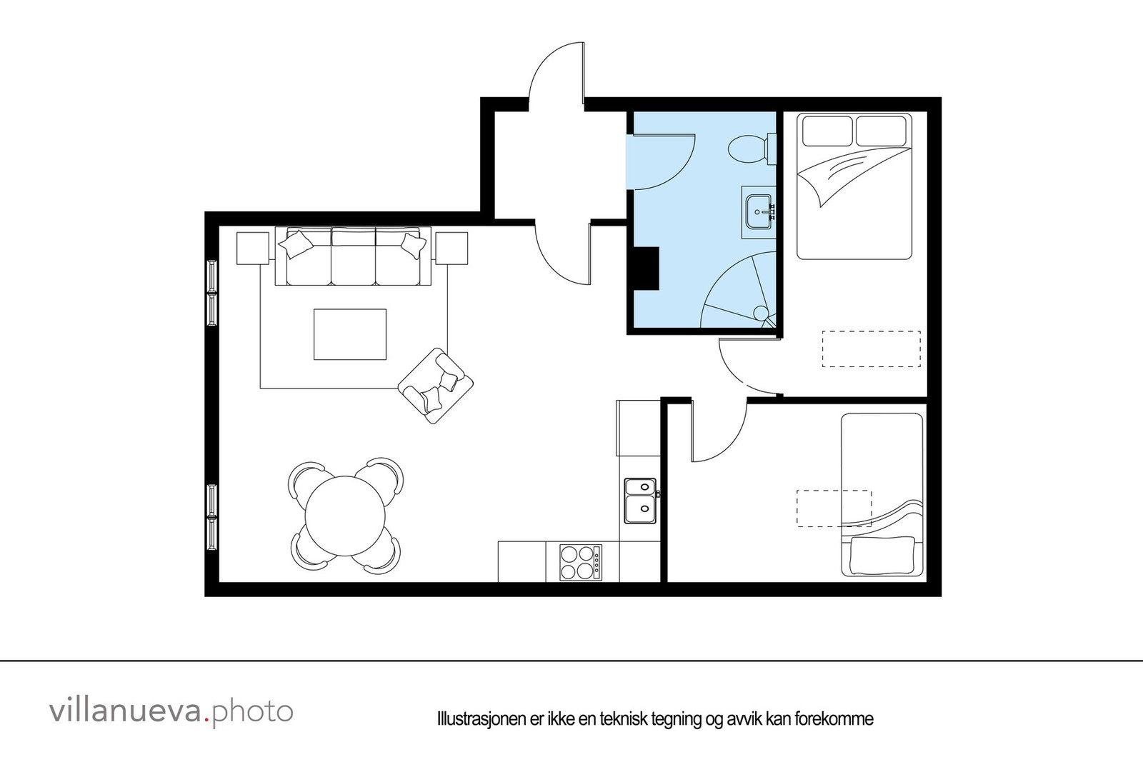 Plantegning. Galleribilde
